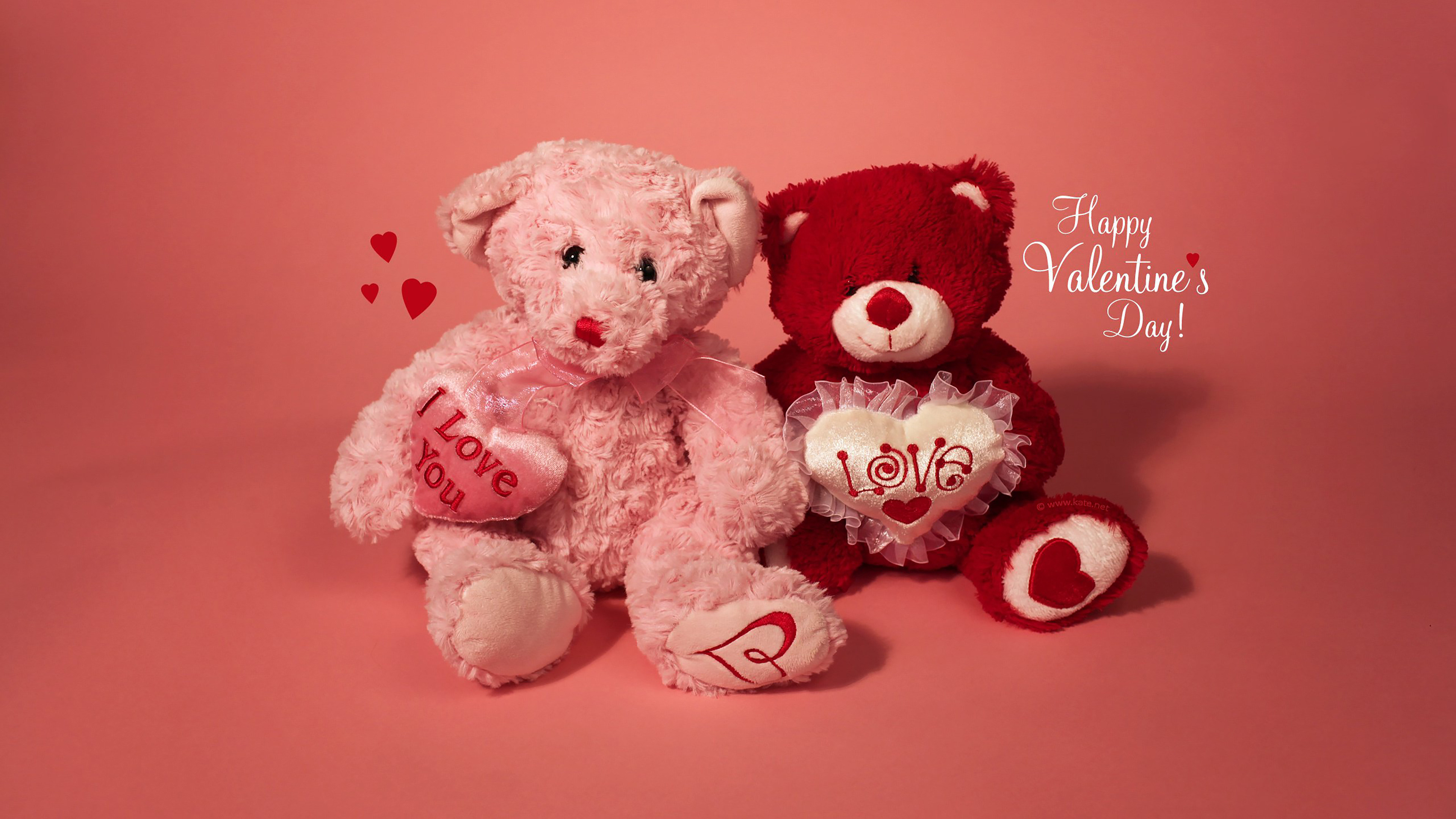 Teddy Bears, Valentine Wallpaper, 3840x2160 4K Desktop