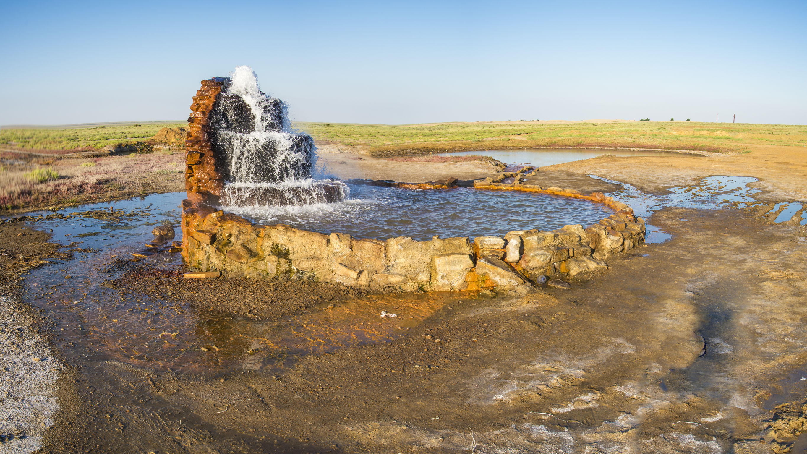 Aral Sea expansion, Dramatic changes, Environmental impact, Ecological transformation, 2730x1540 HD Desktop