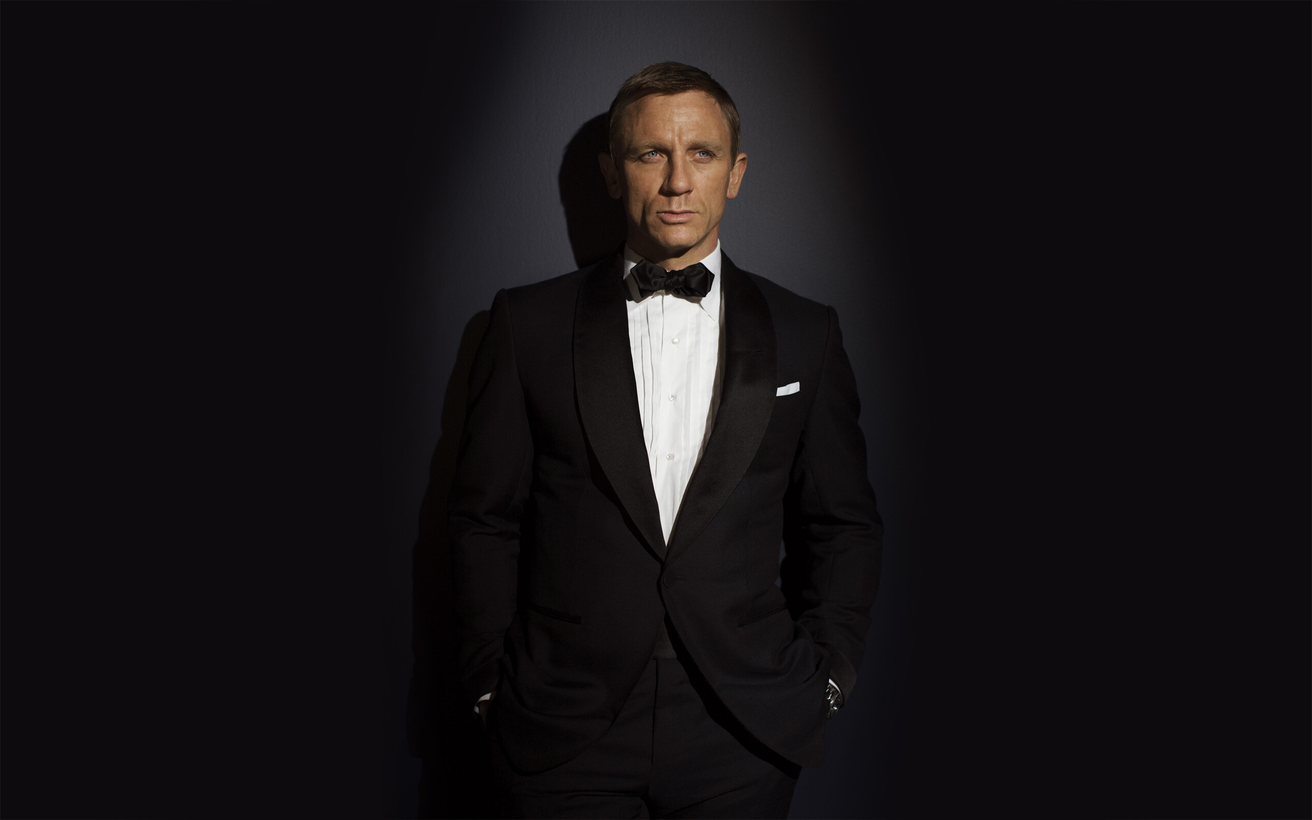 James Bond: The 007 has been portrayed on film in twenty-seven productions. 2560x1600 HD Background.