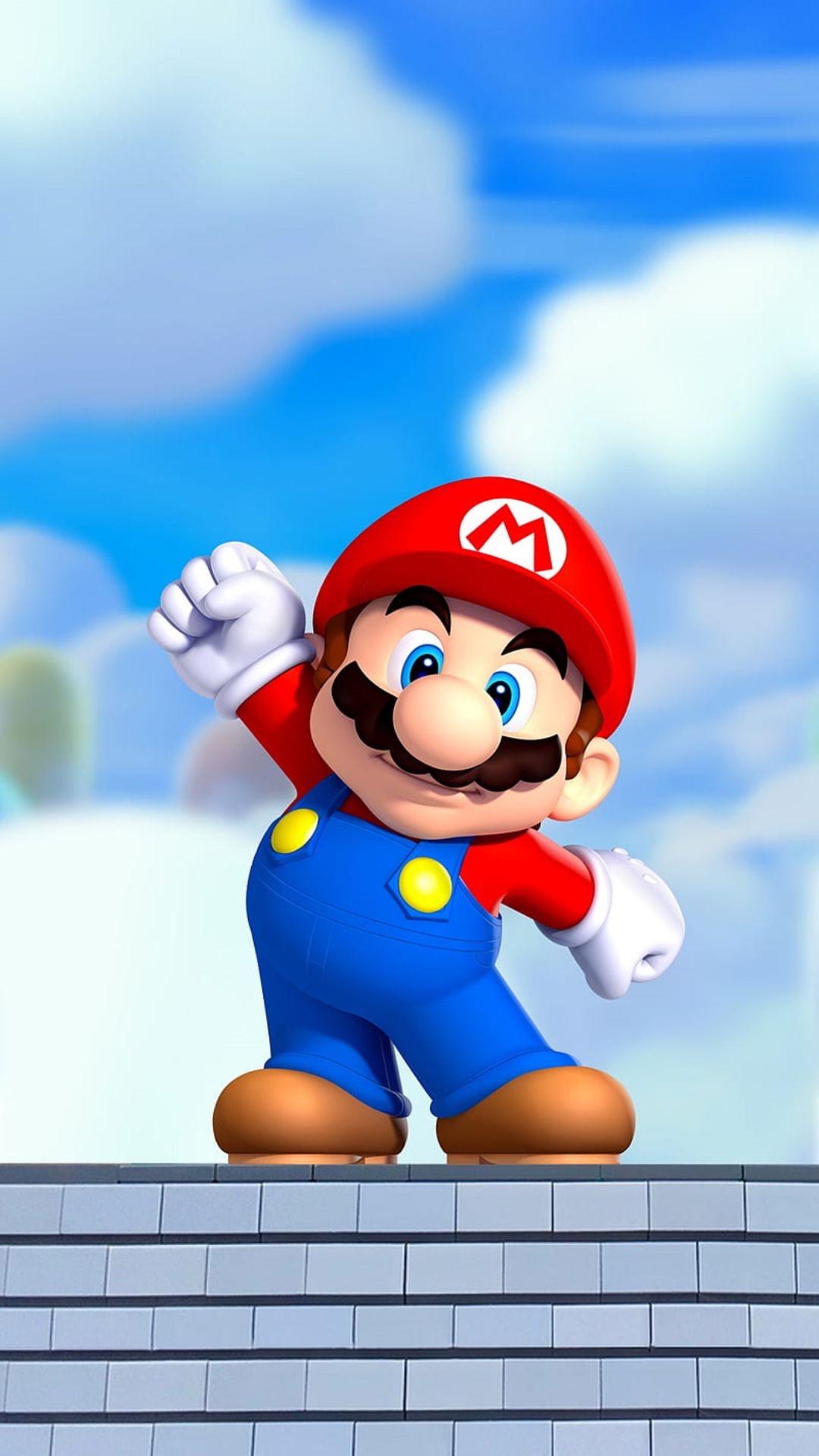Super Mario wallpapers, Desktop and mobile, Gaming backgrounds, Nintendo art, 1080x1920 Full HD Phone