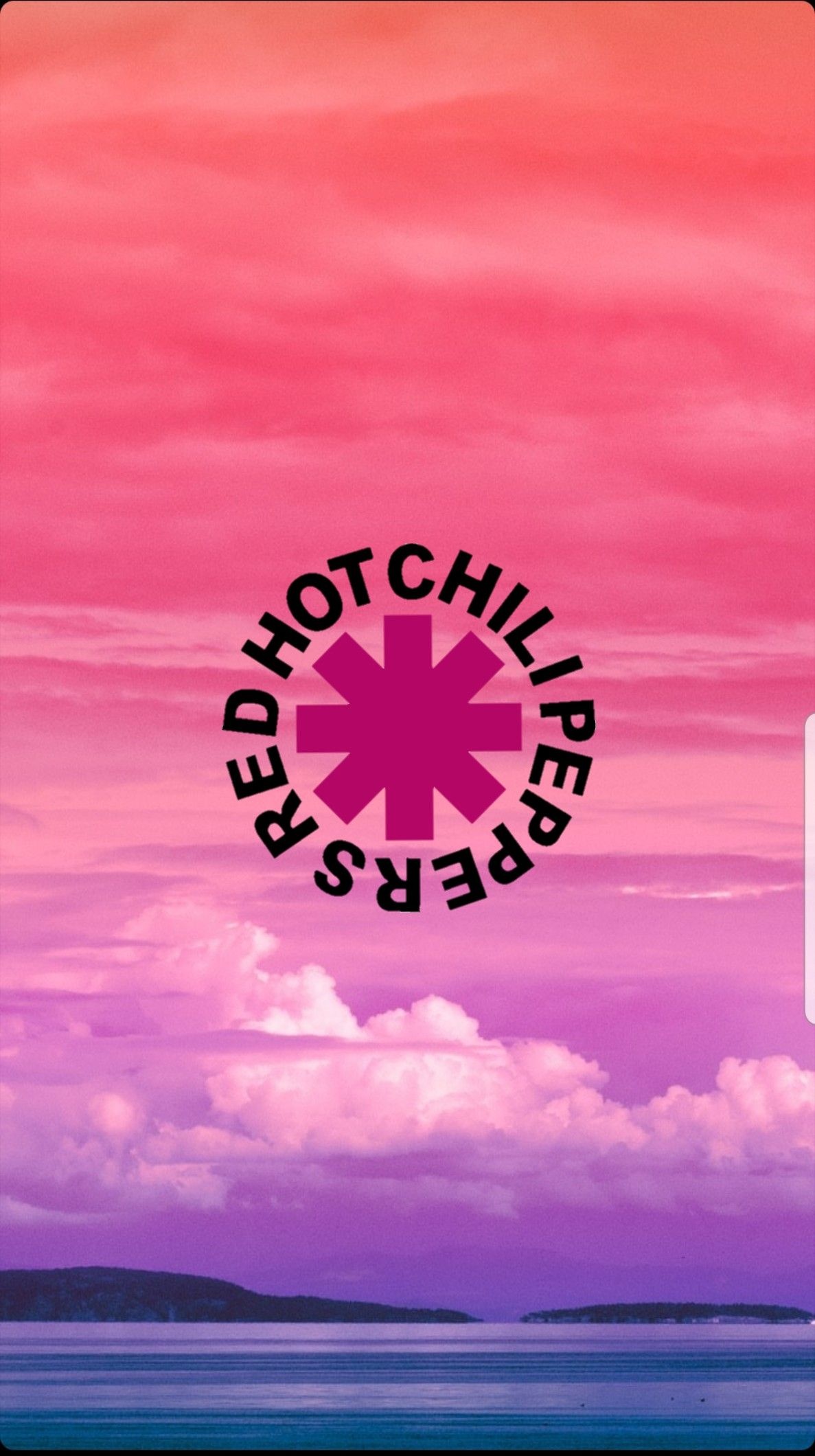 Red Hot Chili Peppers: RHCP, The band creating an intoxicating new musical style, Logo. 1190x2120 HD Background.