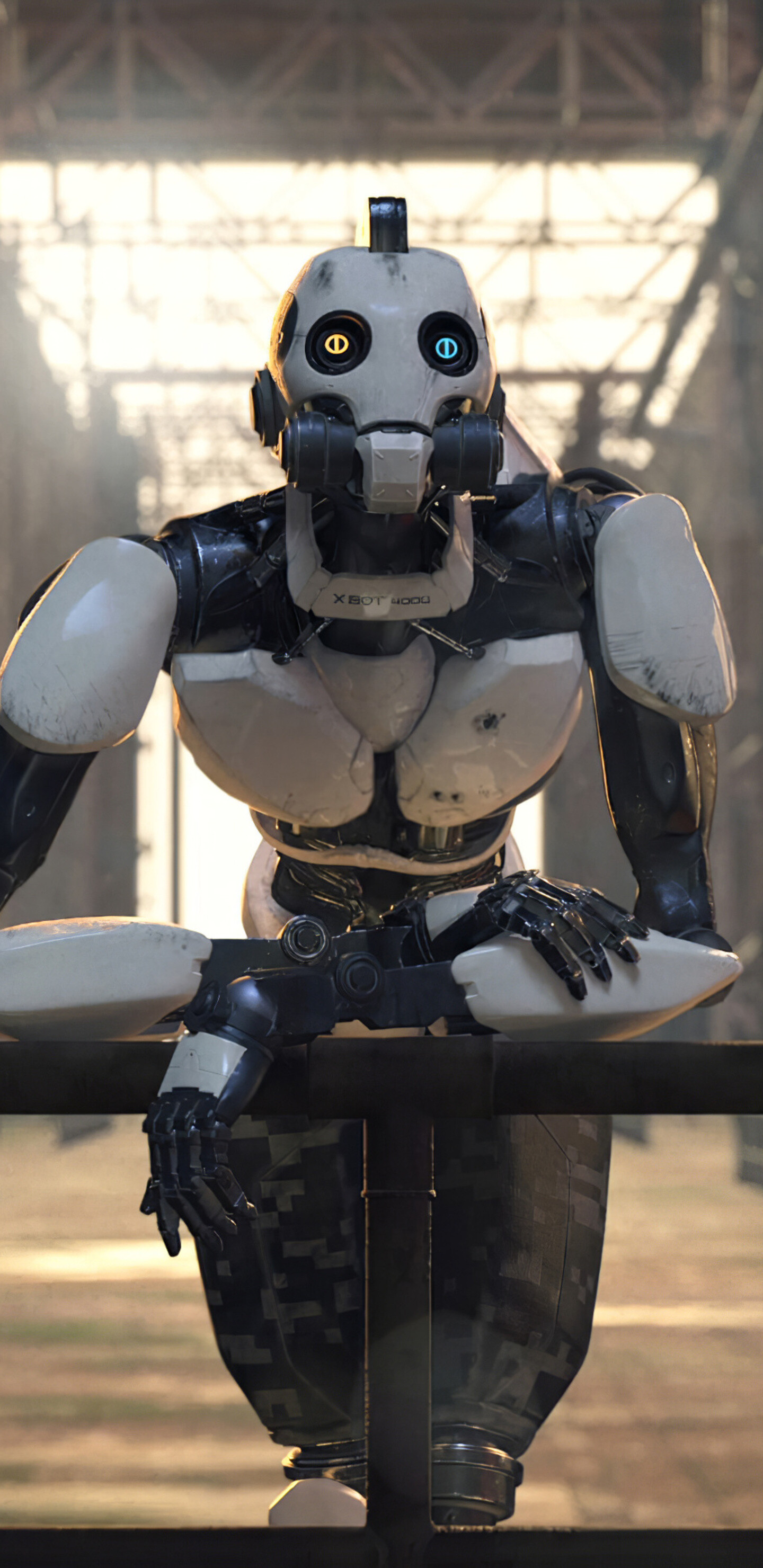 Love, Death and Robots: XBOT 4000, Voiced by Gary Anthony Williams, Netflix series. 1440x2960 HD Wallpaper.