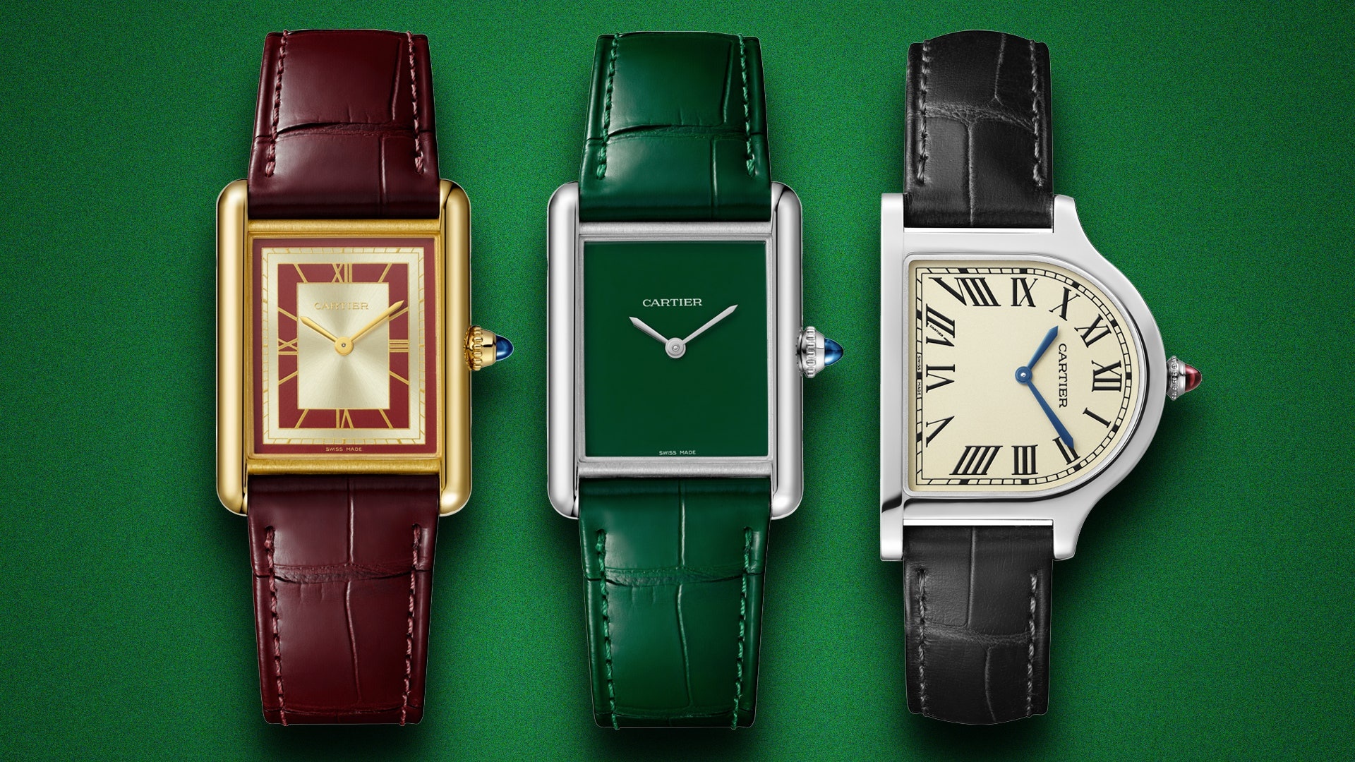 Cartier: Tank Must, Luxury watches, The brand founded in mid-nineteenth century France. 1920x1080 Full HD Background.
