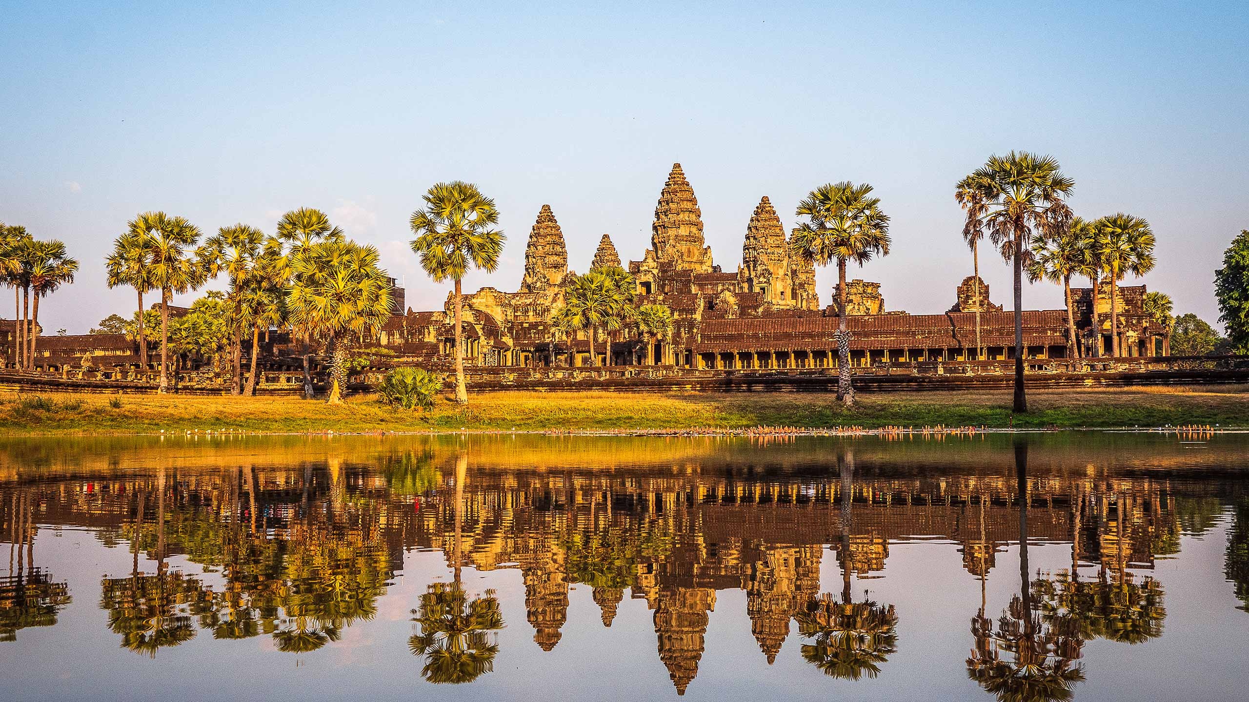 Angkor temple, Odyssey journeys, Cultural wonder, Southeast Asian gem, 2560x1440 HD Desktop