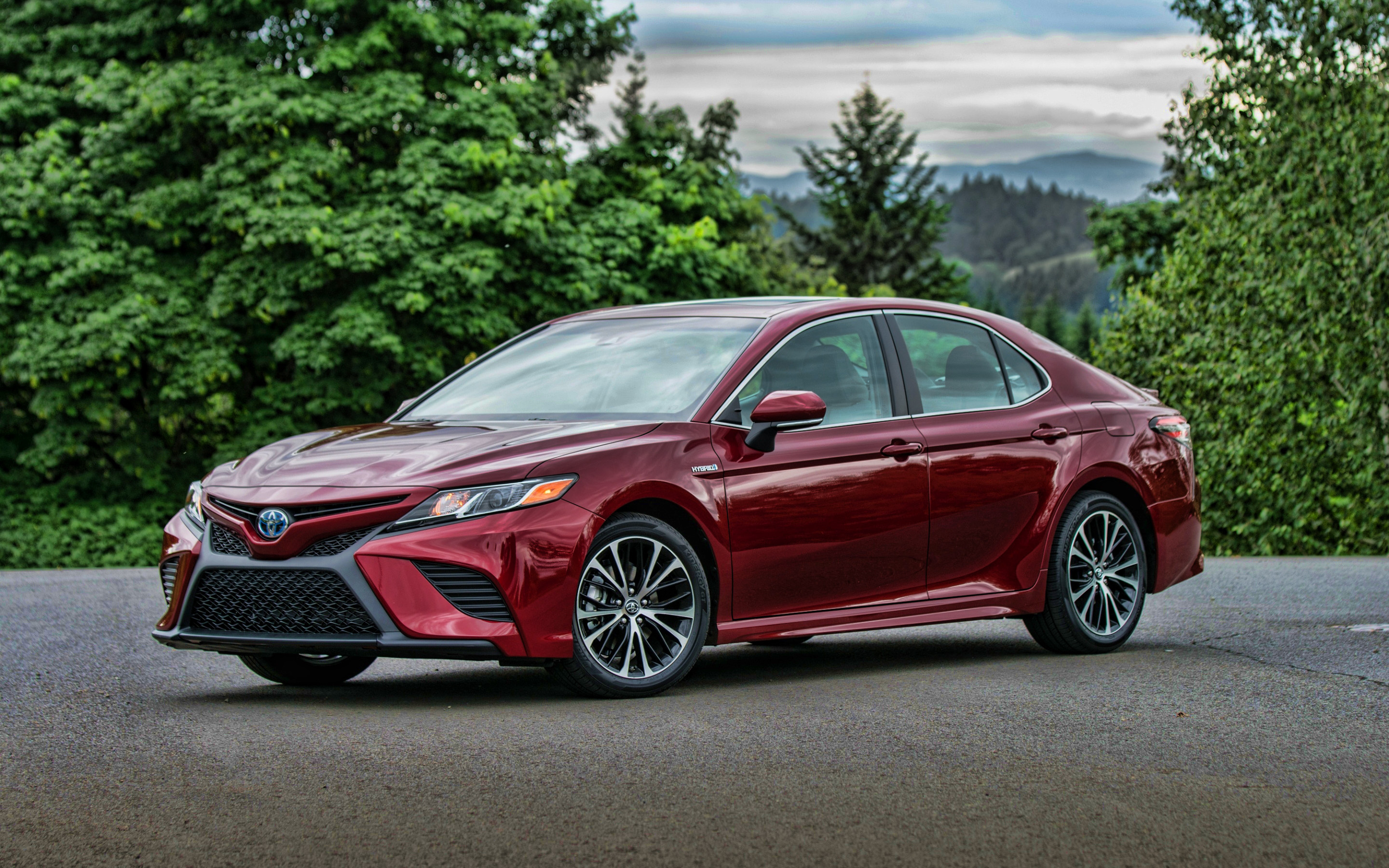 Toyota Camry, Auto, Red Camry, Japanese cars, 2880x1800 HD Desktop