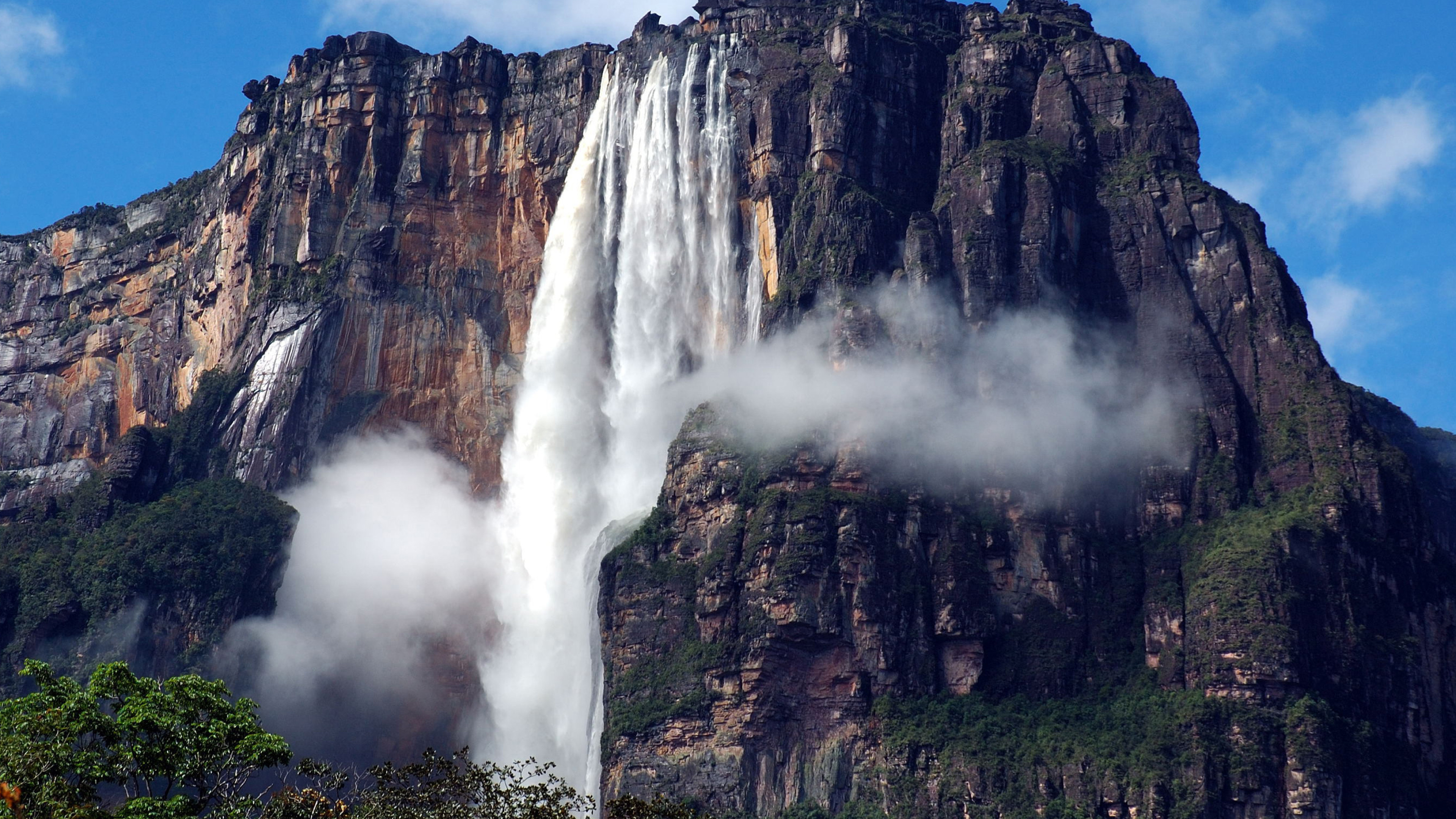 Waterfalls, Desktop wallpapers, 4K ultra HD, Stunning nature, 3840x2160 4K Desktop