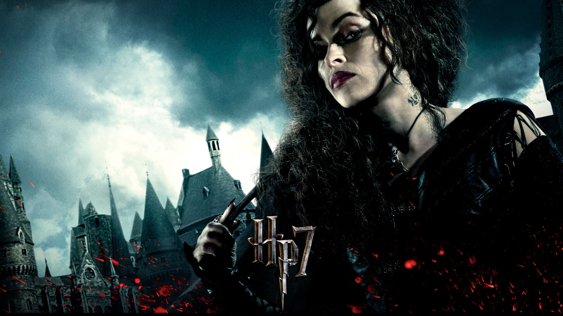 Harry Potter: Helena Bonham Carter, An English actress, HP7. 1920x1080 Full HD Wallpaper.