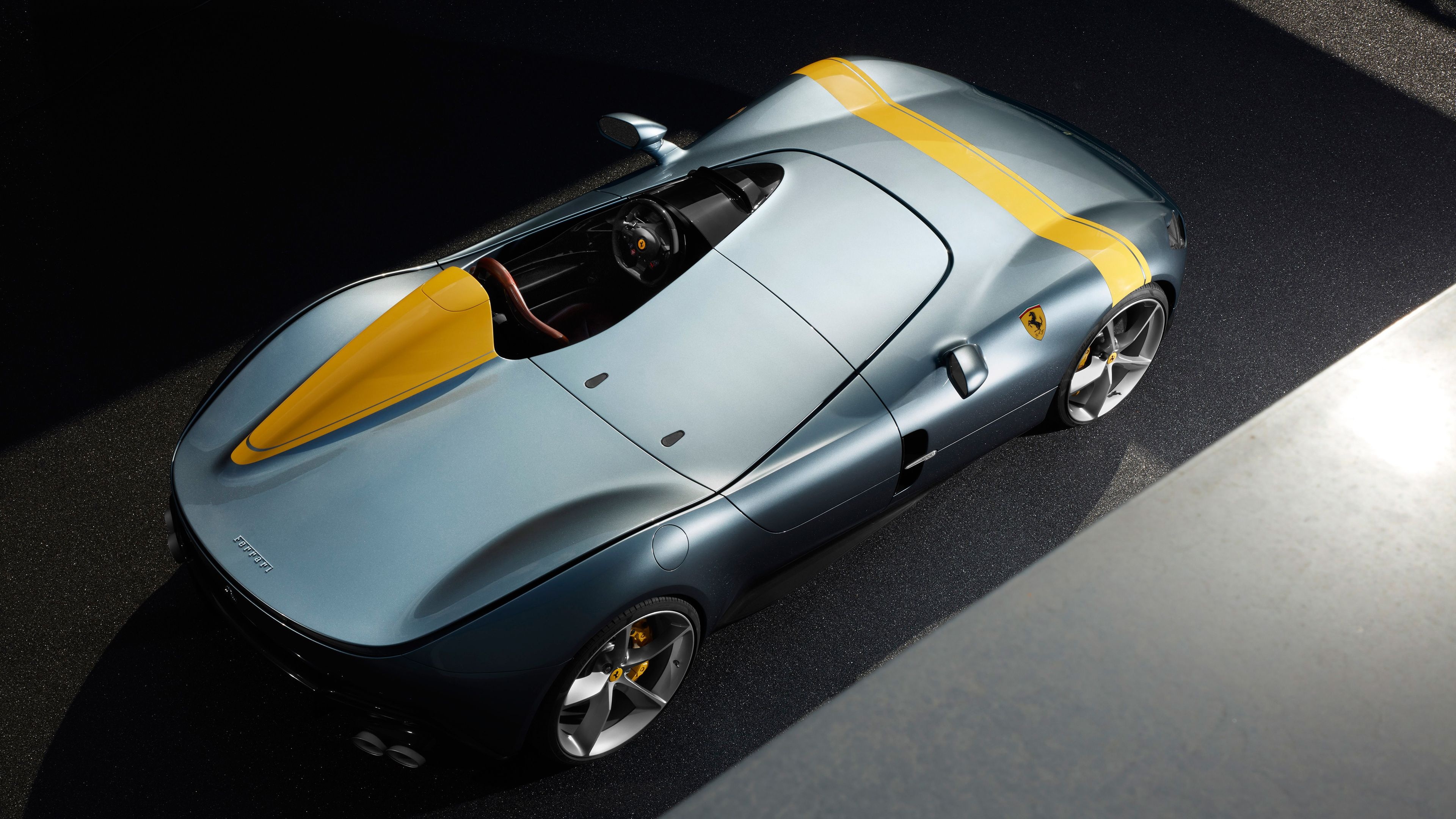 Ferrari Monza, 4K HD wallpapers, Automotive excellence, Sports car beauty, 3840x2160 4K Desktop