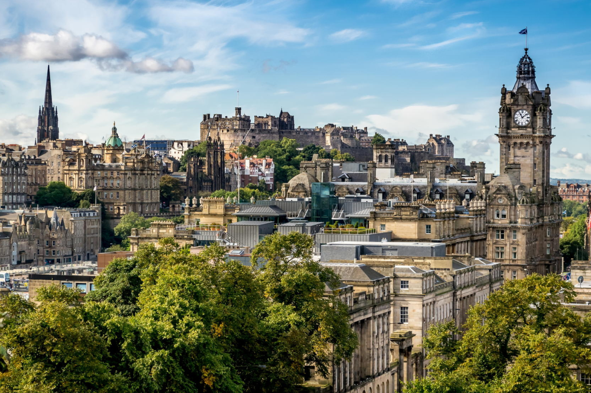 Edinburgh Skyline, Economic dynamics, Historical city, Scottish charm, 2050x1370 HD Desktop