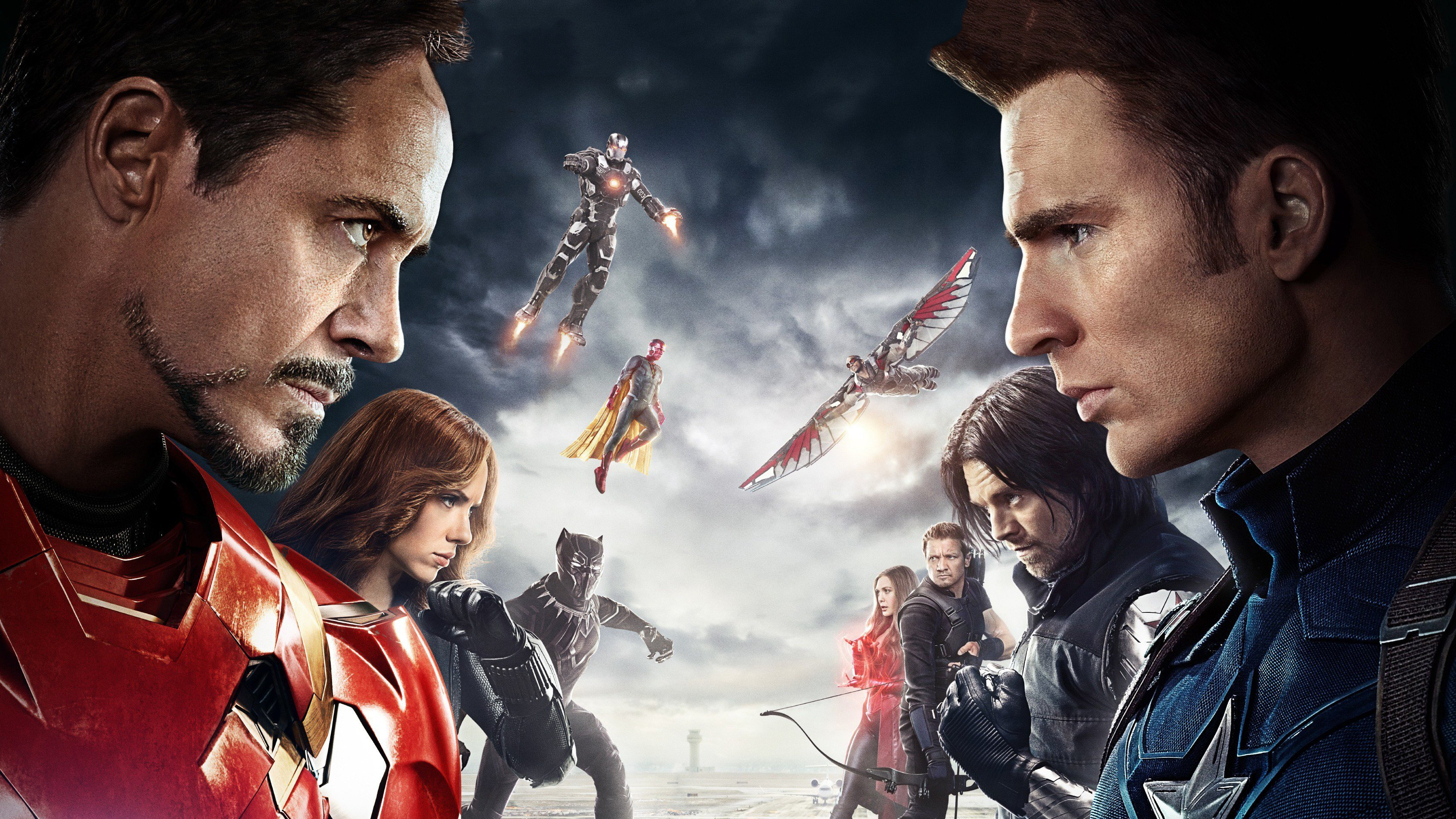 Captain America, Movies, Civil War, Poster, 3380x1900 HD Desktop