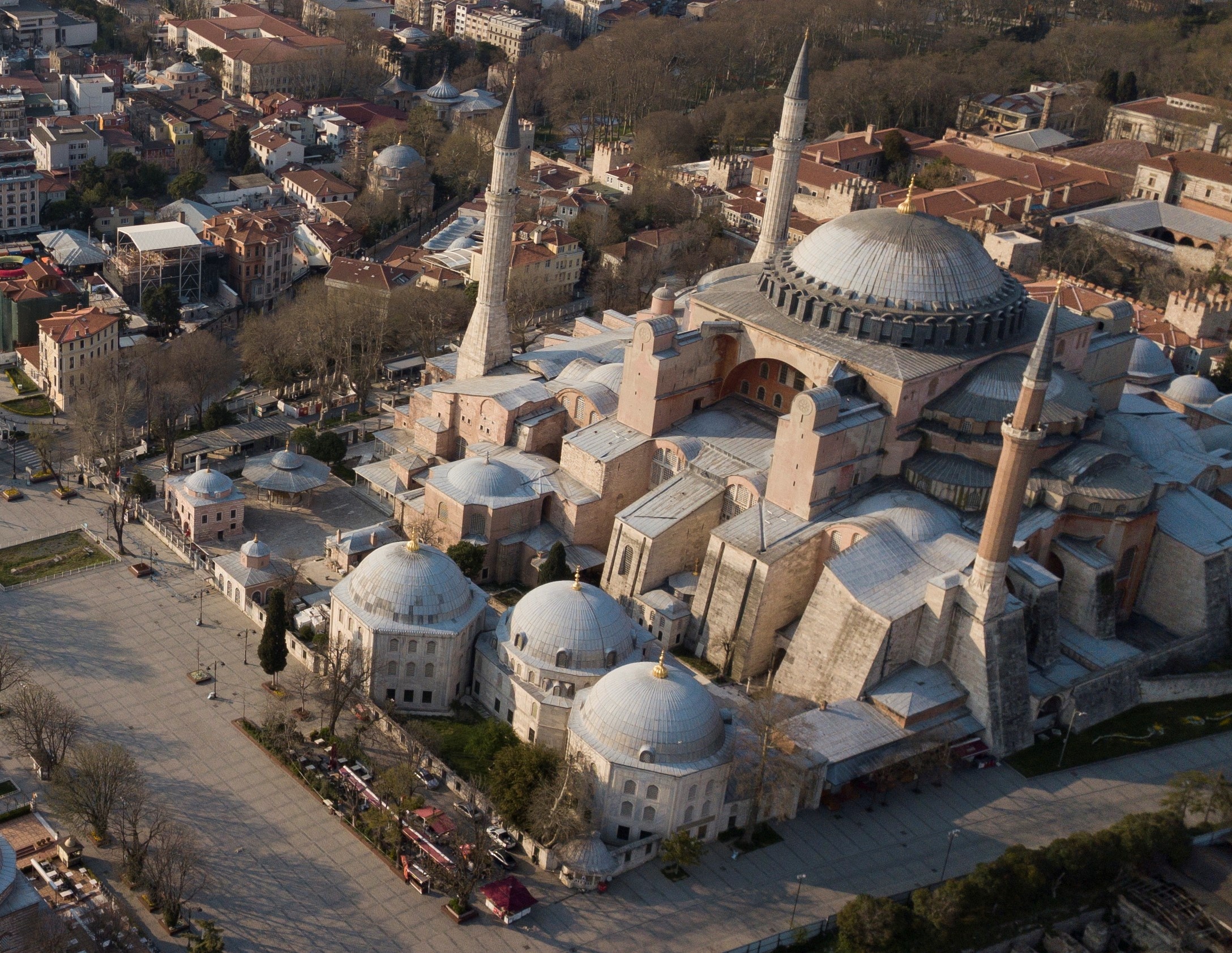 Hagia Sophia, Changing status, Presidential approval, Orthodoxy in turmoil, 2180x1690 HD Desktop