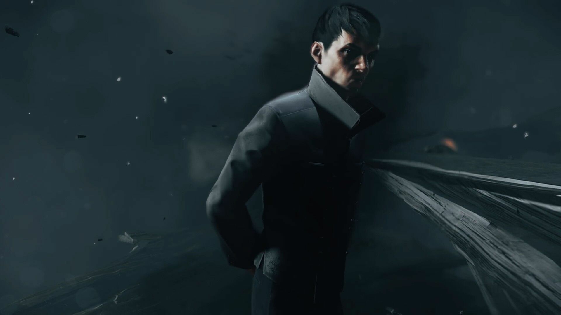 Dishonored: A 2016 action-adventure video game developed by Arkane Studios. 1920x1080 Full HD Background.