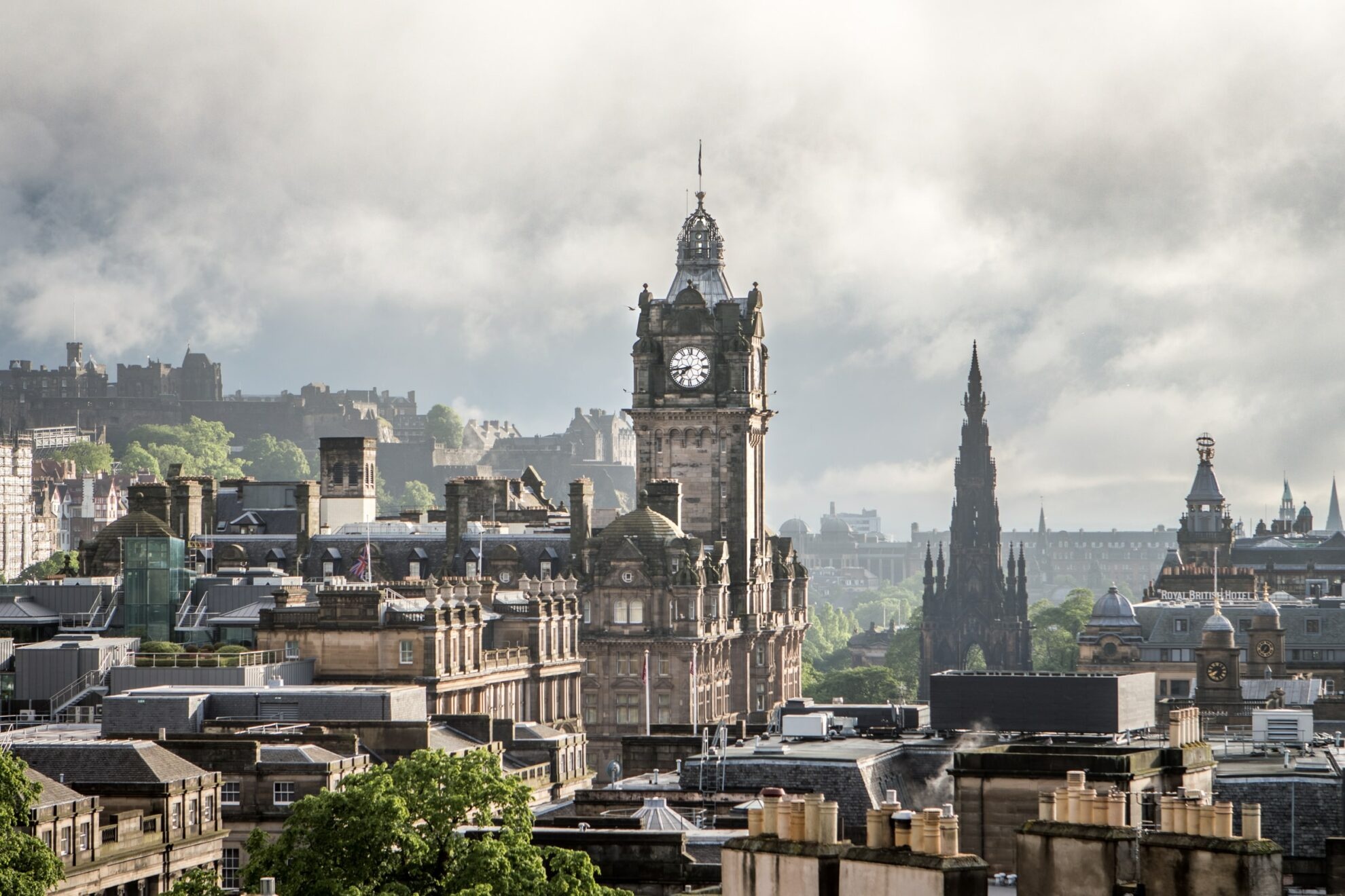Edinburgh skyline, Top 10 attractions, Travelcircus, Must-visit landmarks, 1980x1320 HD Desktop