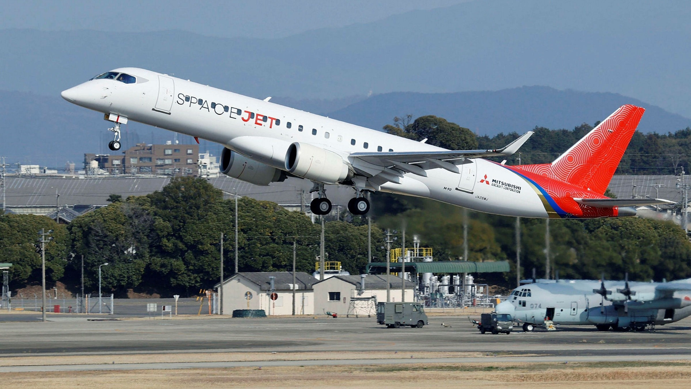 Mitsubishi Aircraft, Halt regional jet, Pandemic impact, Financial Times, 2400x1350 HD Desktop