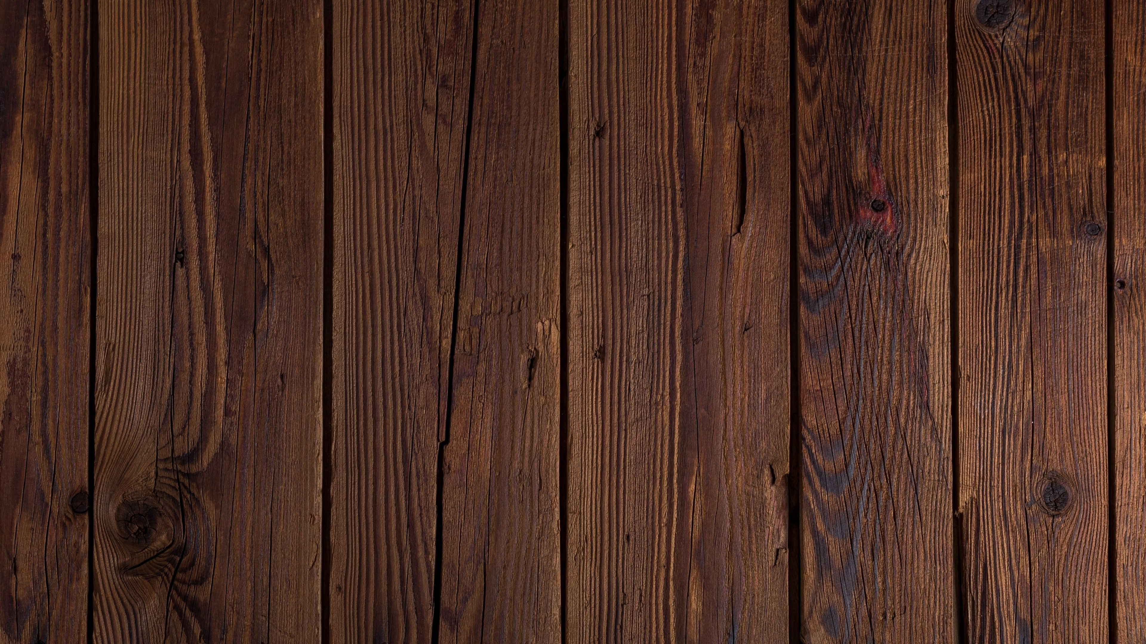Backdrop: Wooden planks, Brown, Trees, Oak, Forest, Natural pattern, Timber. 3840x2160 4K Wallpaper.