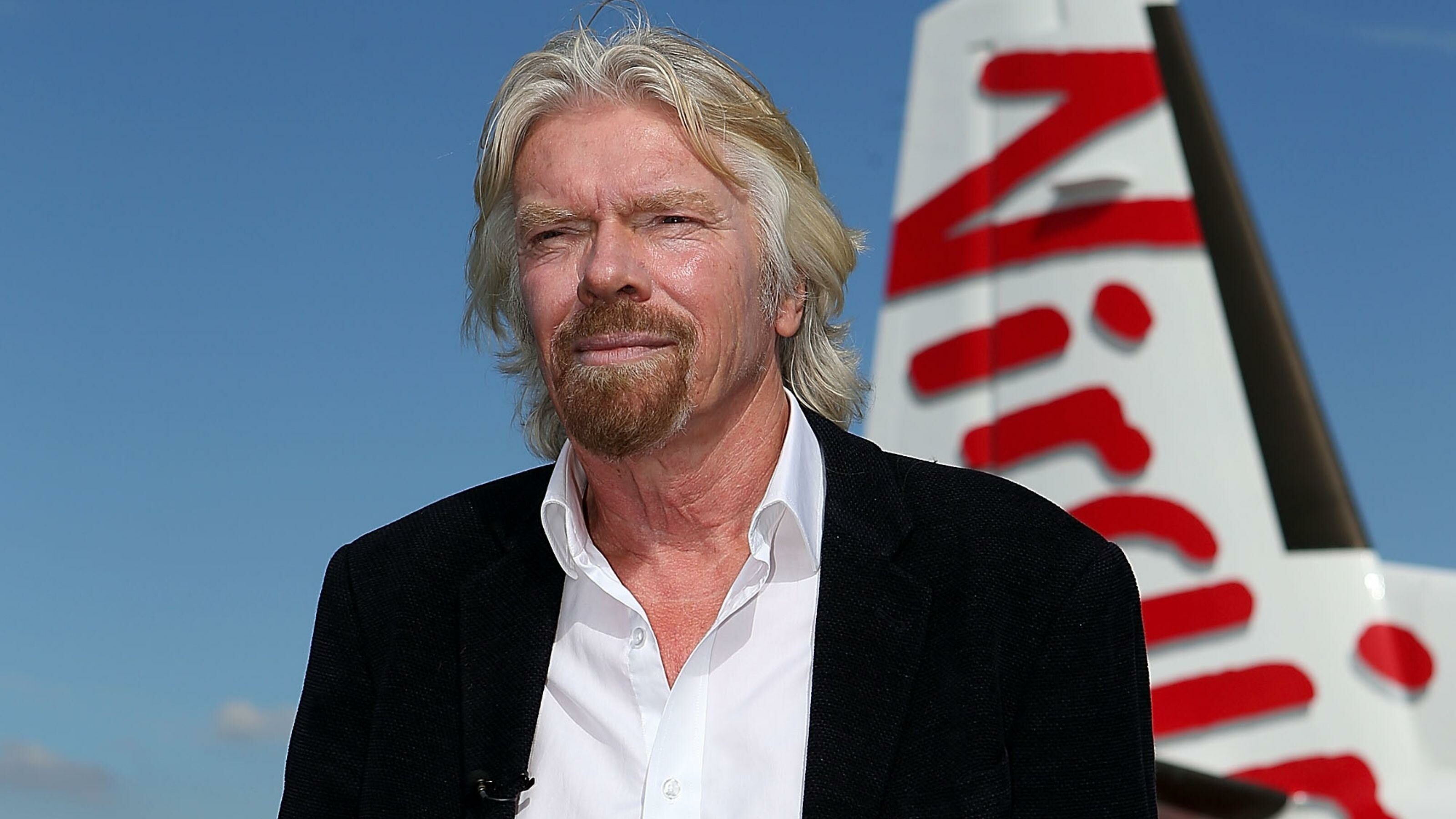 Richard Branson, Hintergrundbild, Unternehmerisches Symbol, Erfolgsgeschichte, 3200x1800 HD Desktop