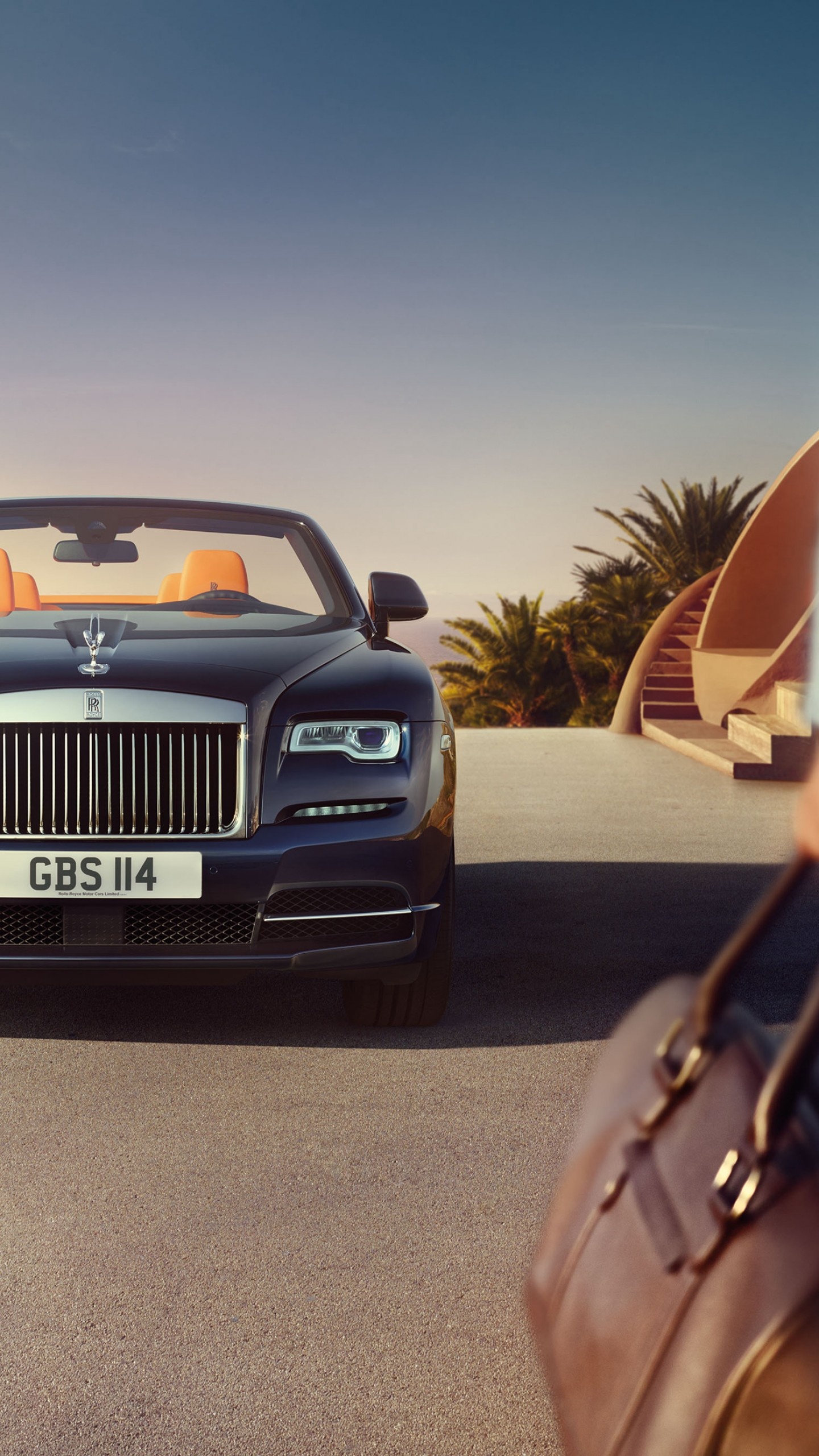 Rolls-Royce Dawn, Captivating wallpapers, Automotive art, Unmatched luxury, 1440x2560 HD Handy