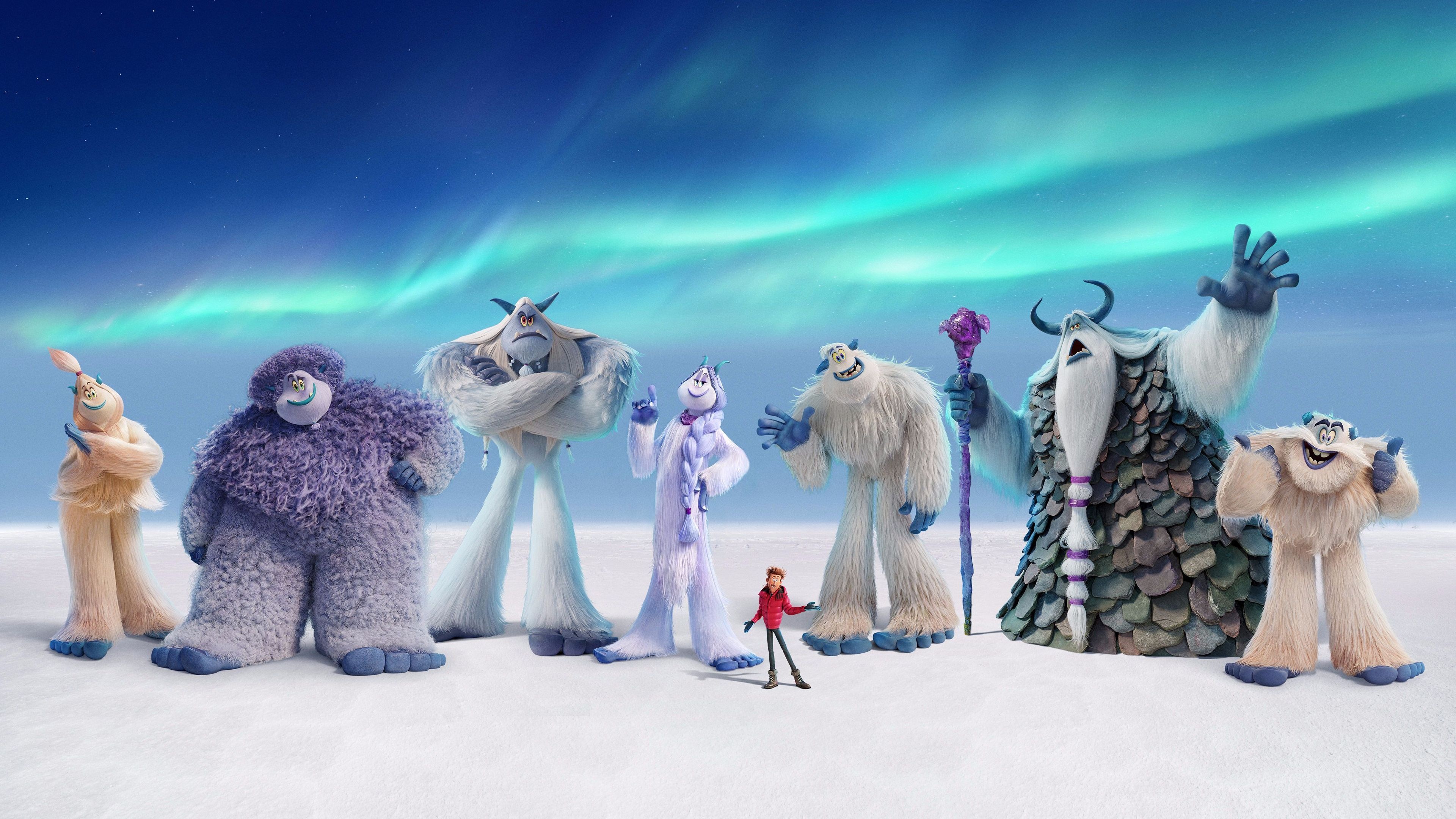 Smallfoot, Heartwarming story, Discovering the truth, Magical encounter, 3840x2160 4K Desktop