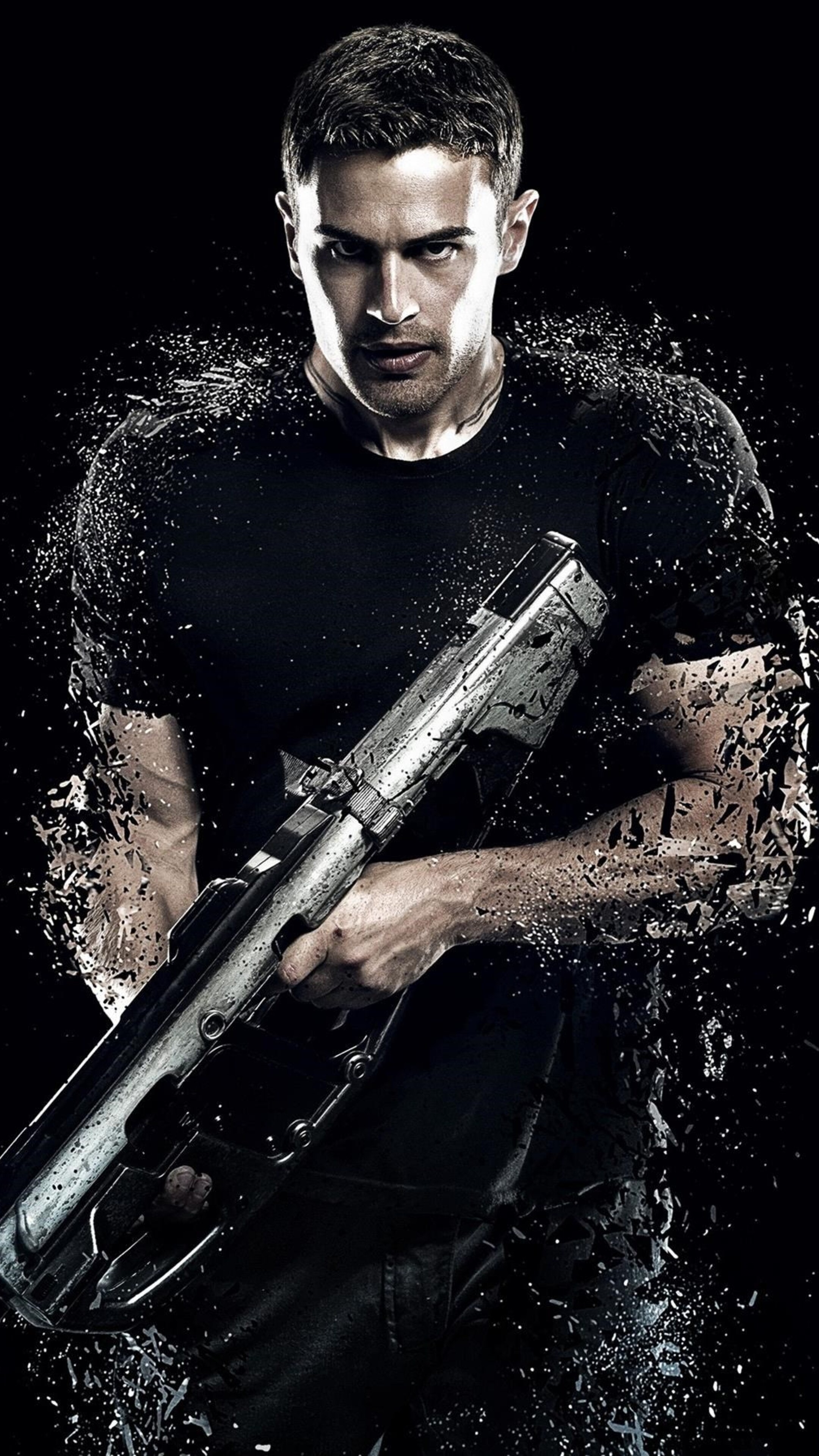 Insurgent movies, Theo James Four, Xperia wallpapers, Stunning visuals, 2160x3840 4K Phone