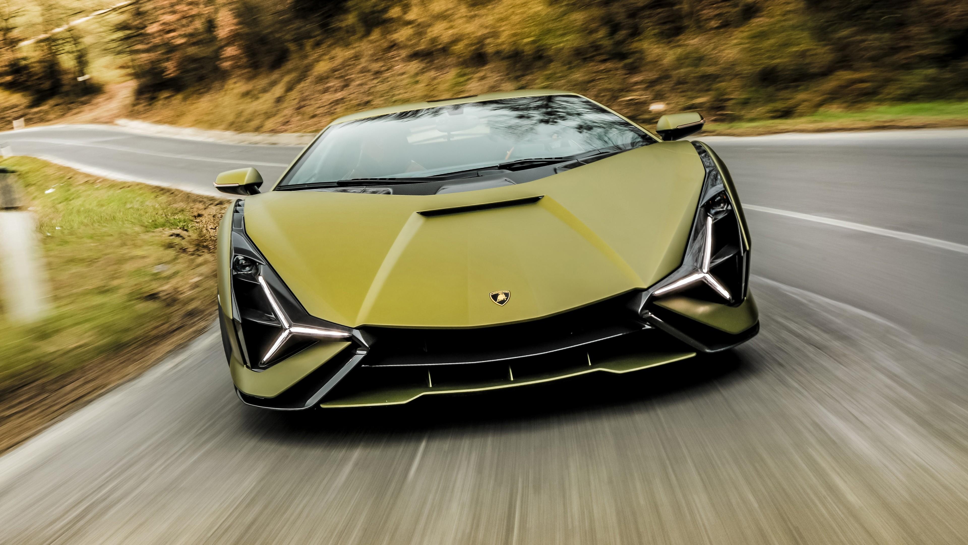 Lamborghini Sian, FKP 37, Extraordinary performance, Unforgettable speed, 3840x2160 4K Desktop