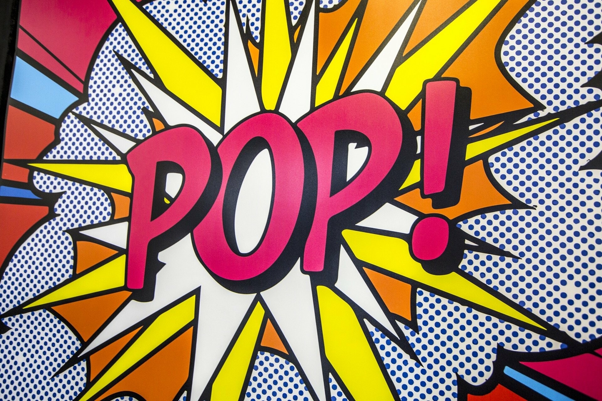 Pop Art: Style of art, Ideal for any contemporary, retro or minimalist decor. 1920x1280 HD Background.