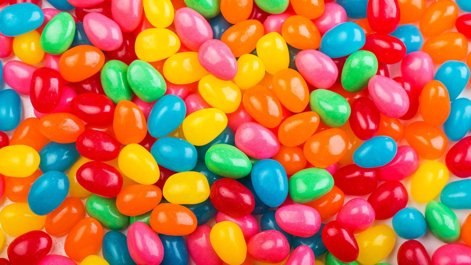 Mouthwatering jelly beans, Vibrant colors, Sugary delights, Tempting candy, 1920x1080 Full HD Desktop