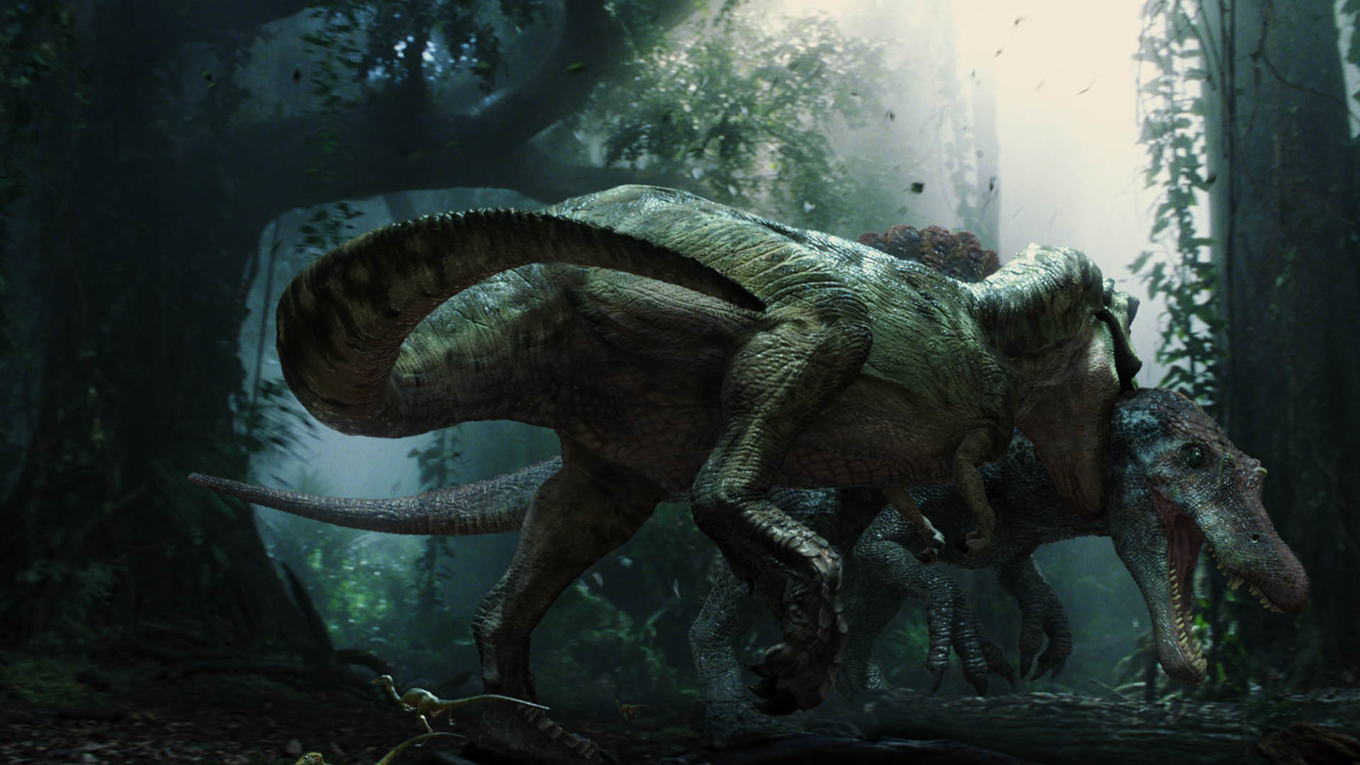 Spinosaurus, Prehistoric giant, Jurassic Park, Dinosaur, 1920x1080 Full HD Desktop