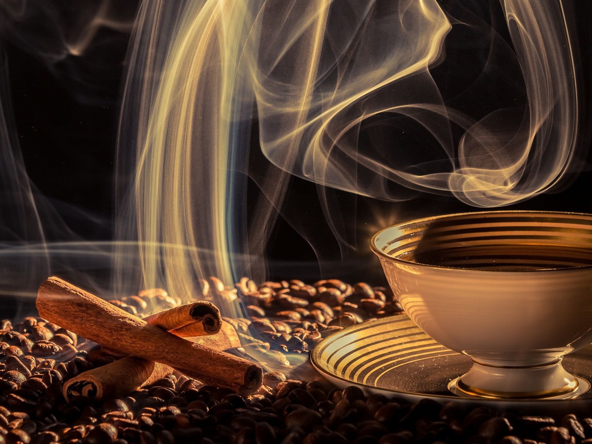 Coffee and cinnamon, Food wallpaper, Aroma of relaxation, Culinary delight, 1920x1440 HD Desktop