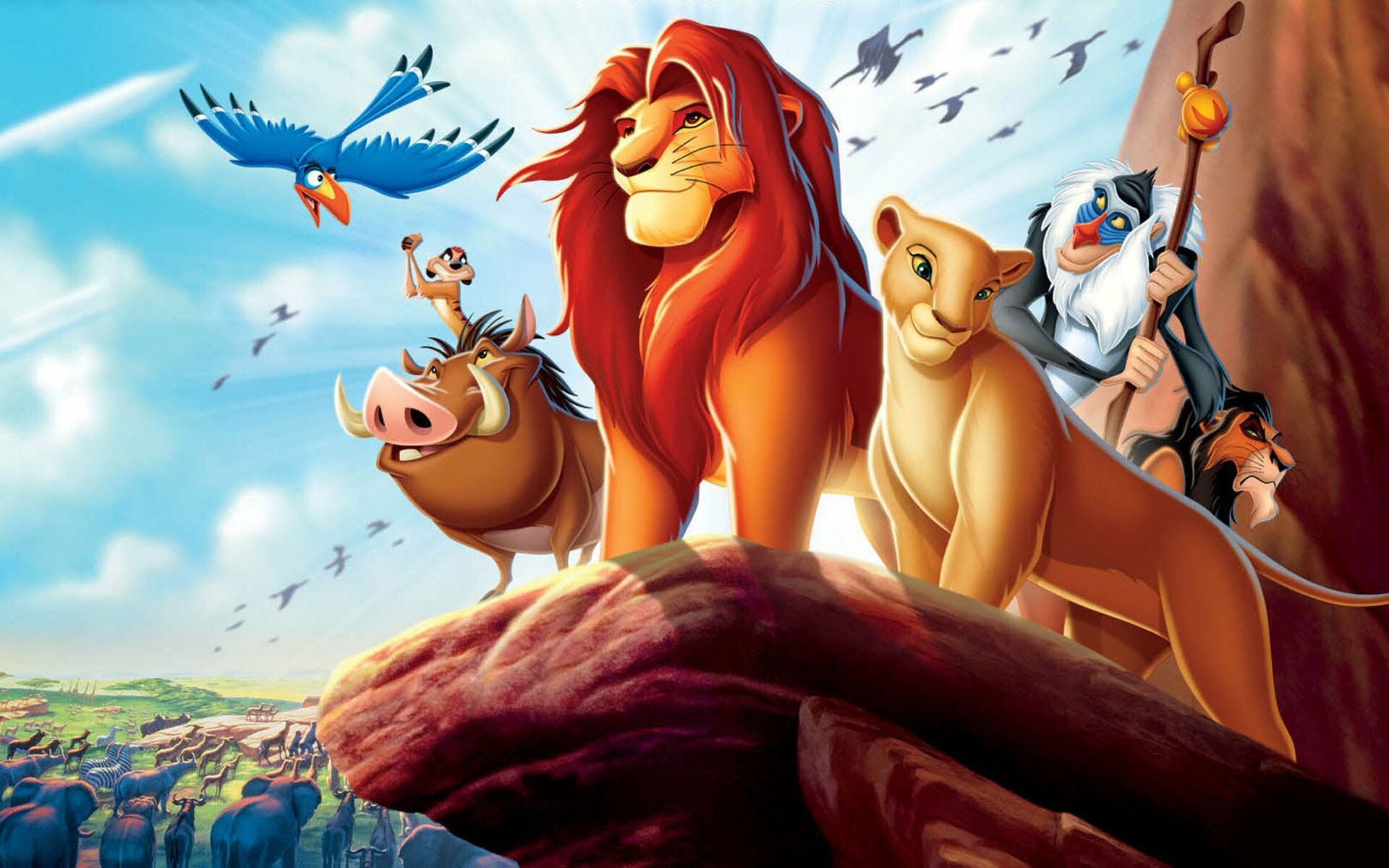 The Lion King: Disney's epic adventure follows the story of Simba. 1920x1200 HD Wallpaper.