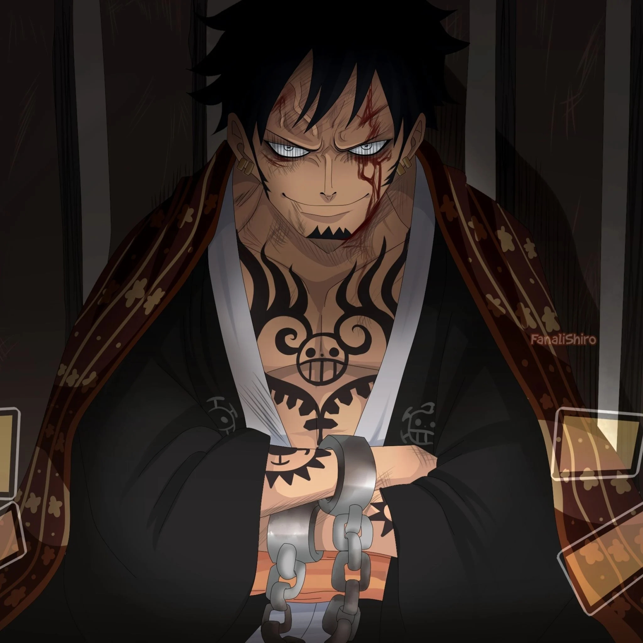 Law, One Piece, Anime, Trafalgar Law wallpapers, 2050x2050 HD Phone