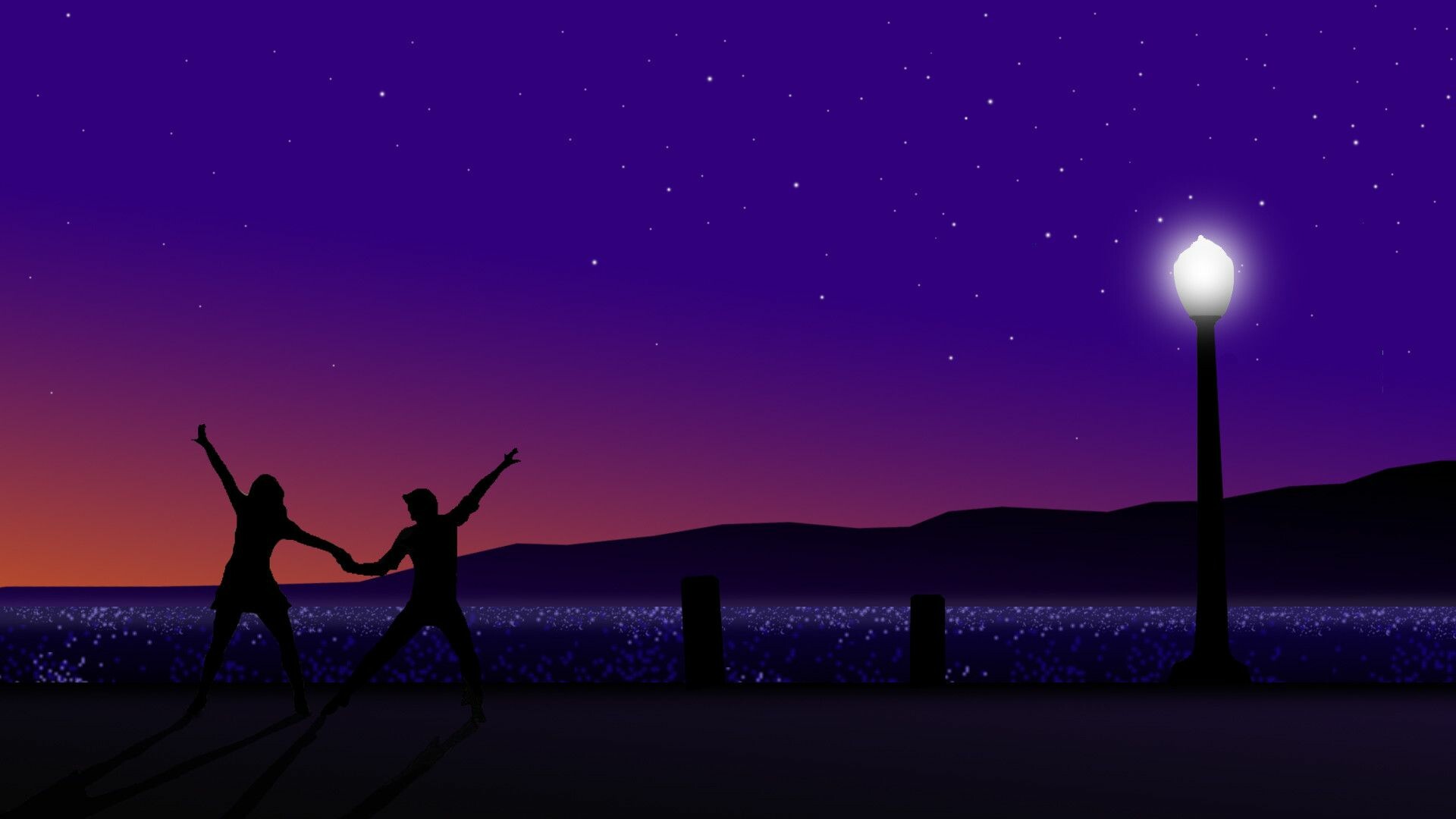 La La Land: A love story set in the present day, but the influence of old Hollywood and musicals of the past is all around. 1920x1080 Full HD Background.