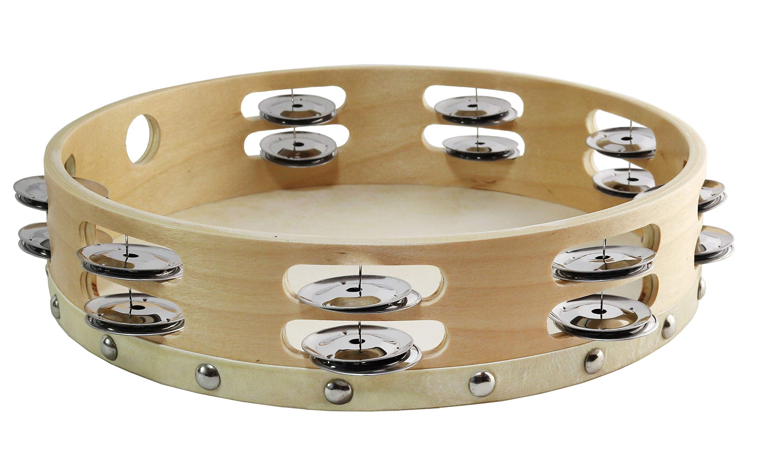 Tambourine: Pairs Of Small Metal Jingles, "Zills", Plywood Circle Frame With Leather Drumhead. 2560x1600 HD Wallpaper.