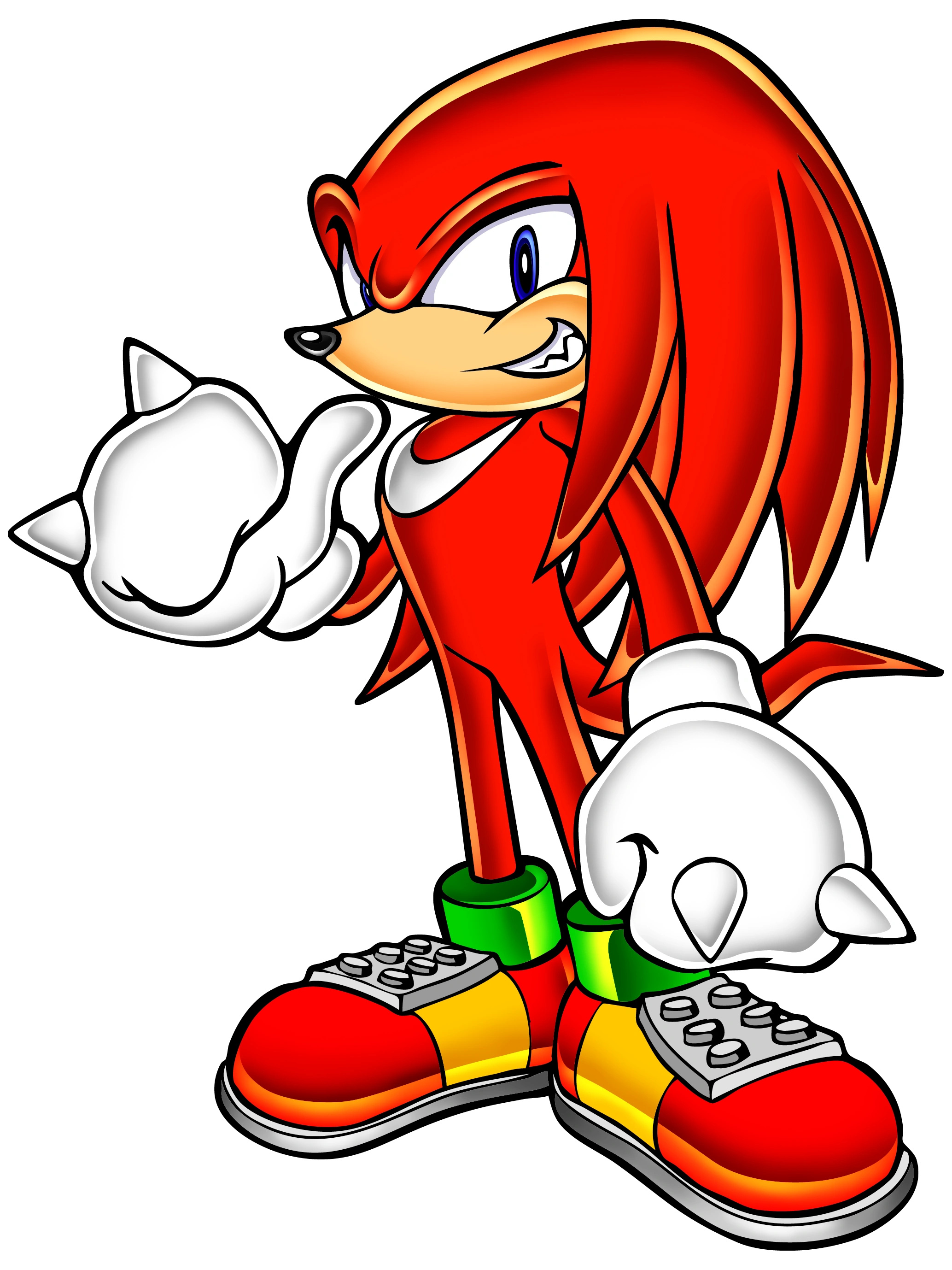 Knuckles the Echidna, Gaming, Sonic character, Sega, 2070x2760 HD Handy