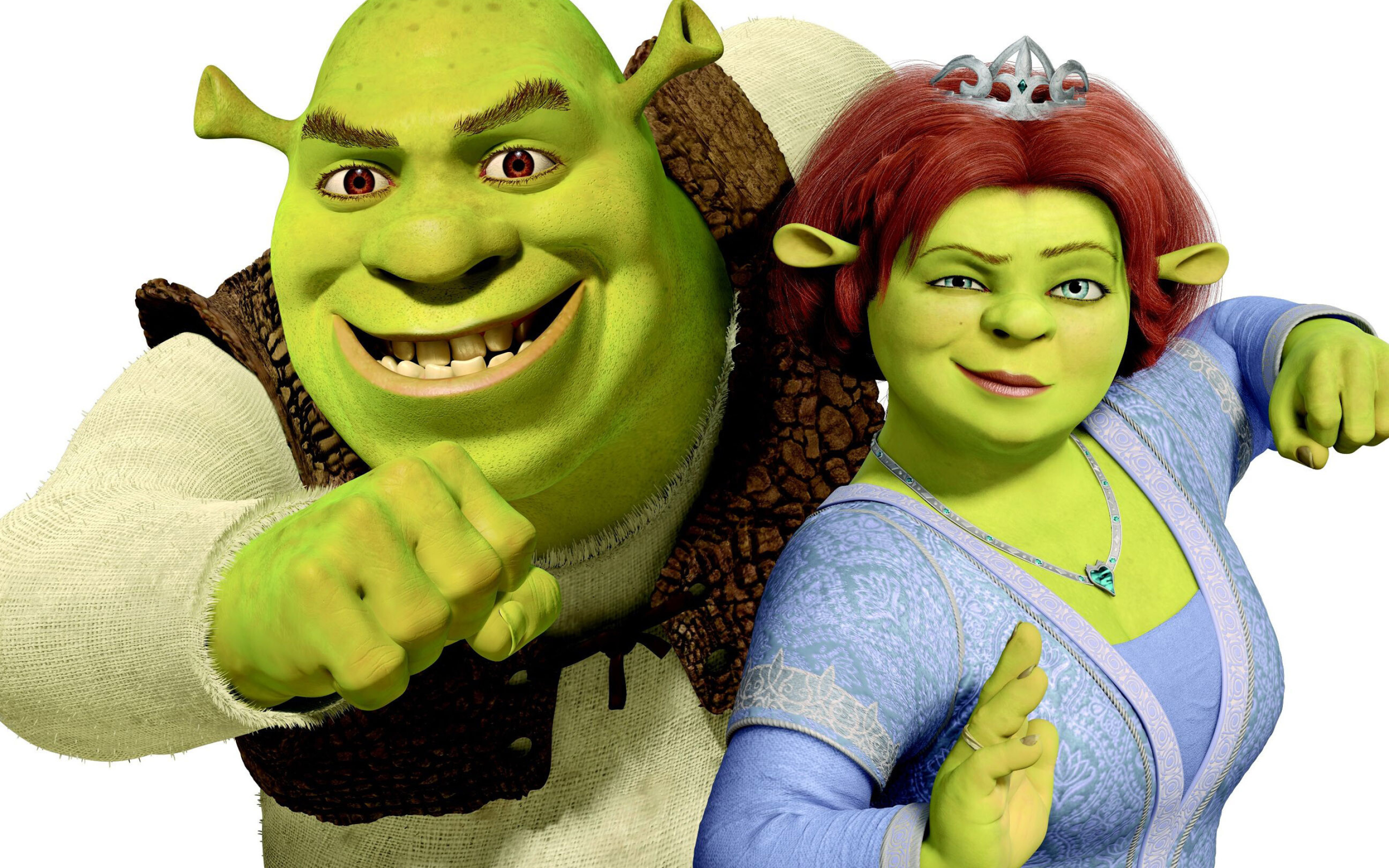 Shrek, Green ogre, Fairytale creature, 61227 wallpaper, 2880x1800 HD Desktop