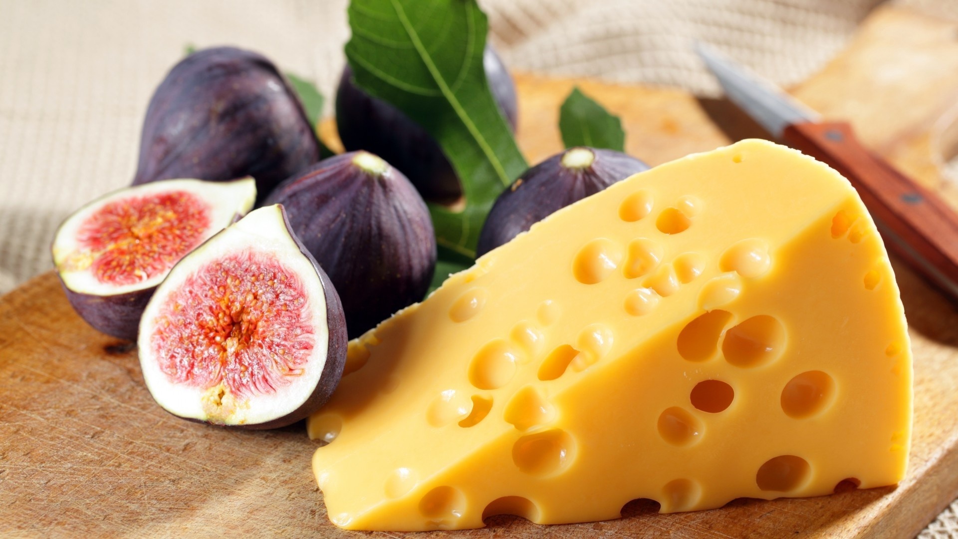 Cheese: Can be made from raw or pasteurized milk, Natural foods. 1920x1080 Full HD Background.