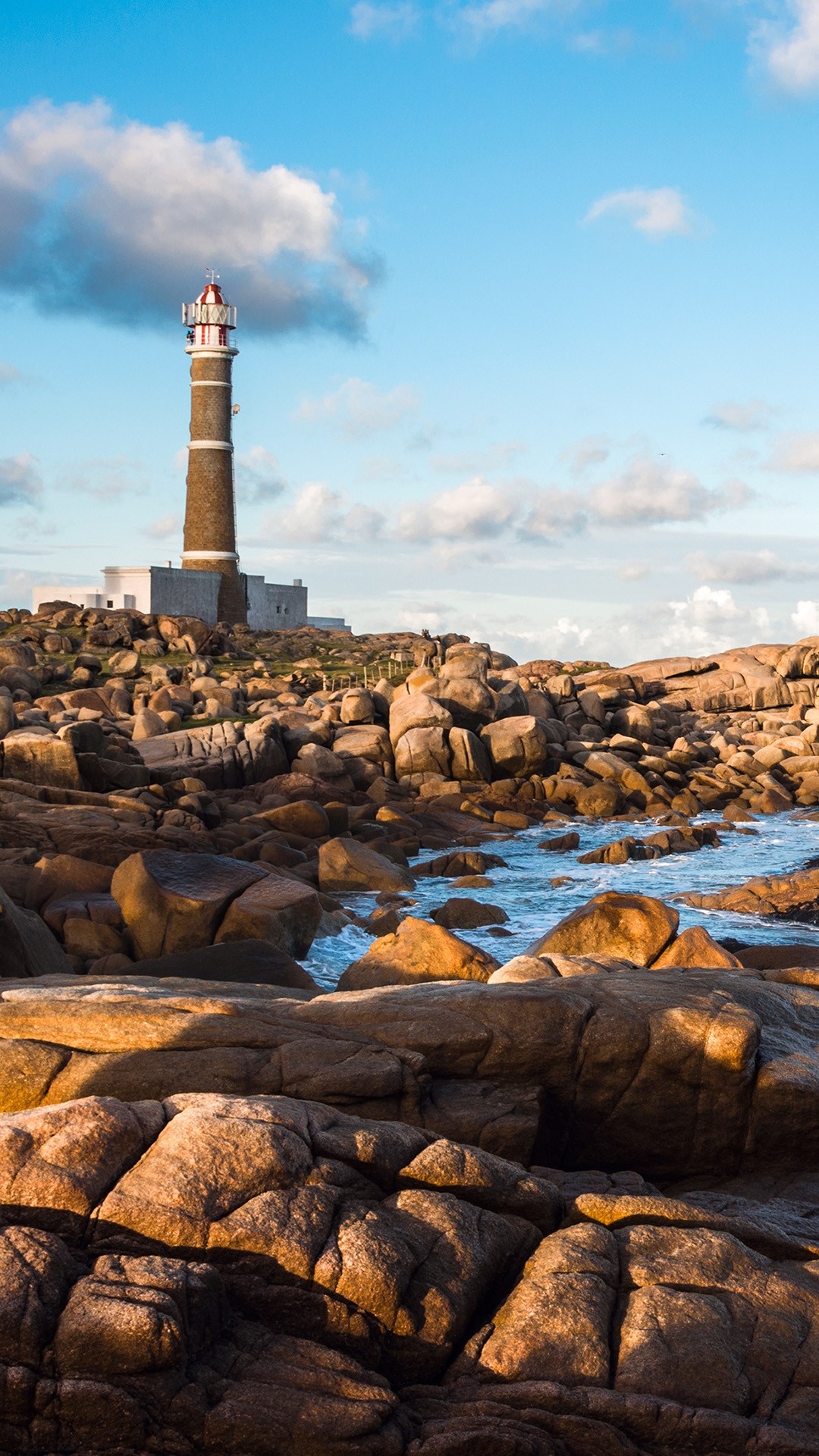 Cabo Polonio lighthouse, Rocha's coastline, Nature reserve, Uruguay's beauty, 1080x1920 Full HD Handy