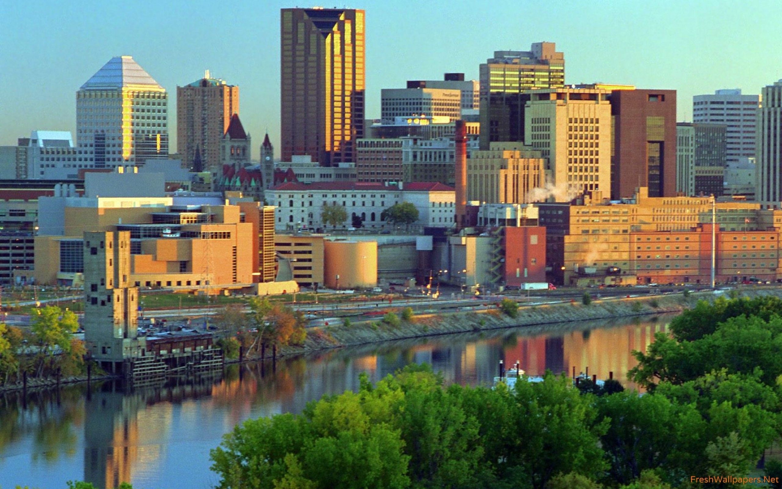 Saint Paul (Minnesota): Minnesota city wallpapers. 2560x1600 HD Wallpaper.