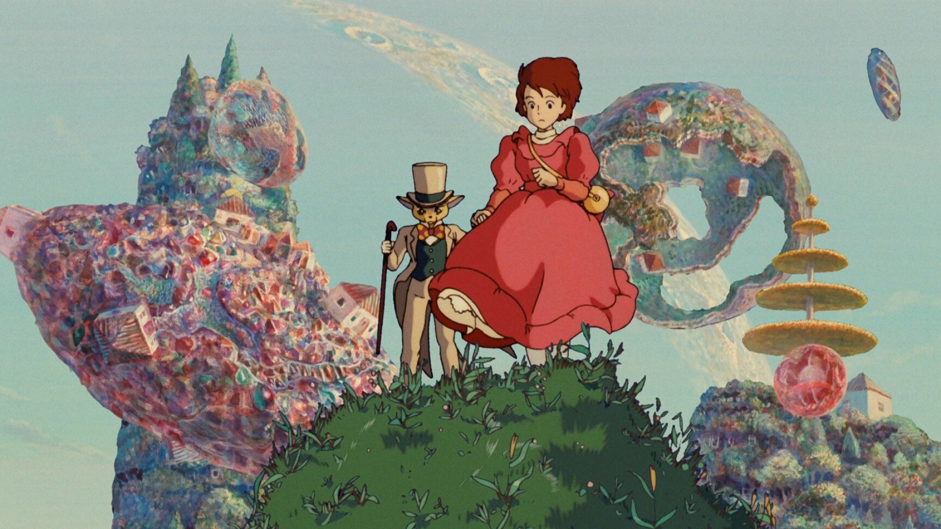 Whisper of the Heart: The first and only feature animation completed by Kondo, the Hayao Miyazaki protege who died unexpectedly at the age of 47 in 1998. 1920x1080 Full HD Wallpaper.