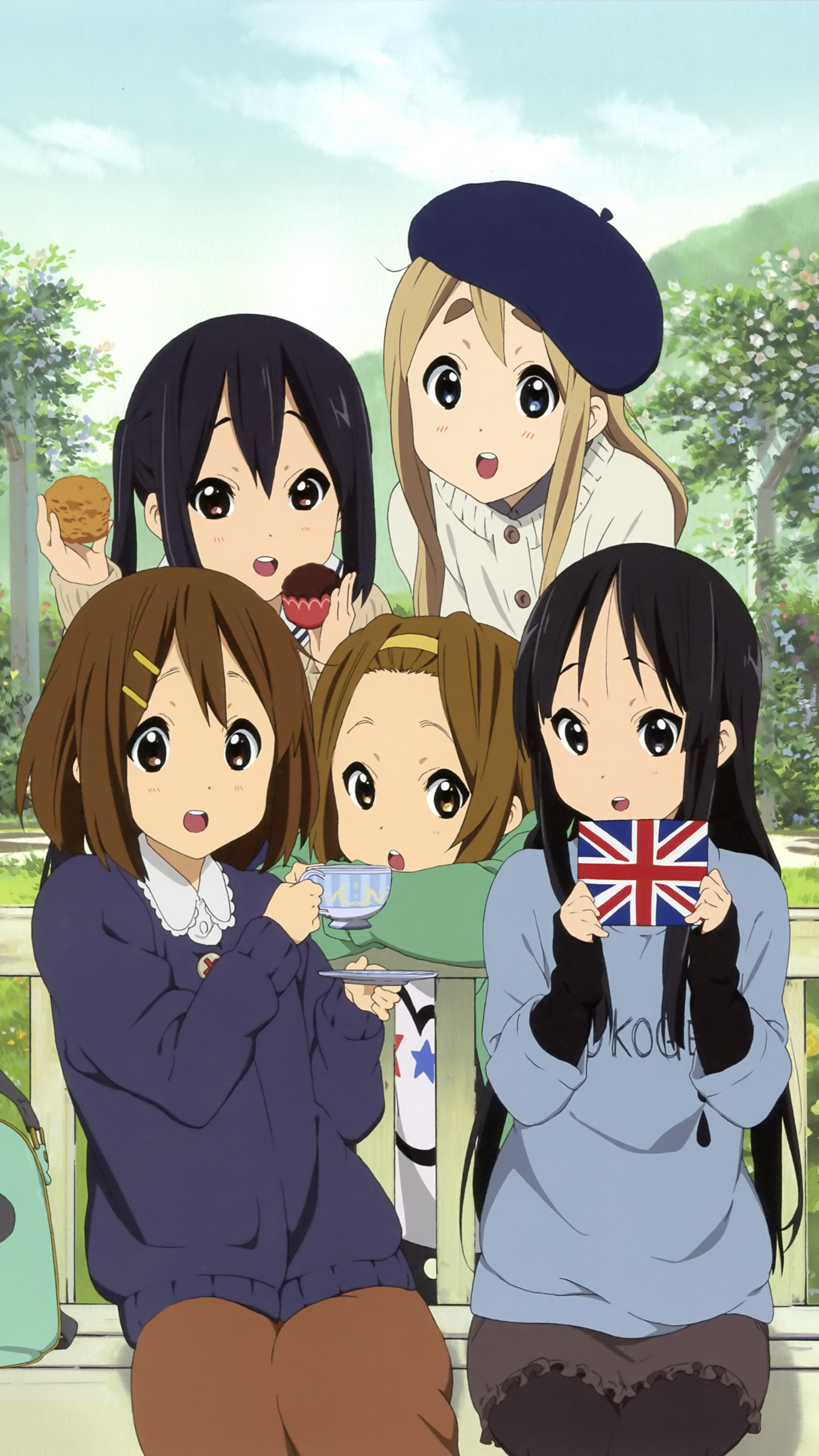 K-On!, Mobile wallpapers, Forgotten Lair, 1440x2560 HD Phone