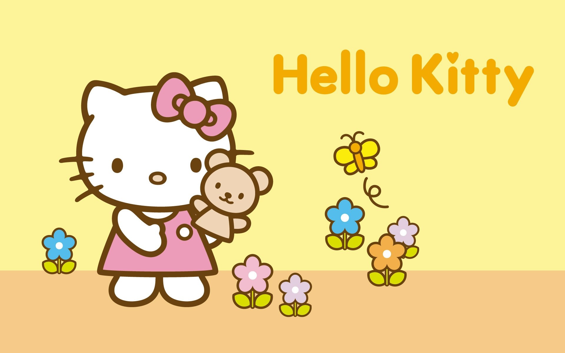 Hello Kitty Spring, Other, 77 Hello Kitty, 1920x1200 HD Desktop