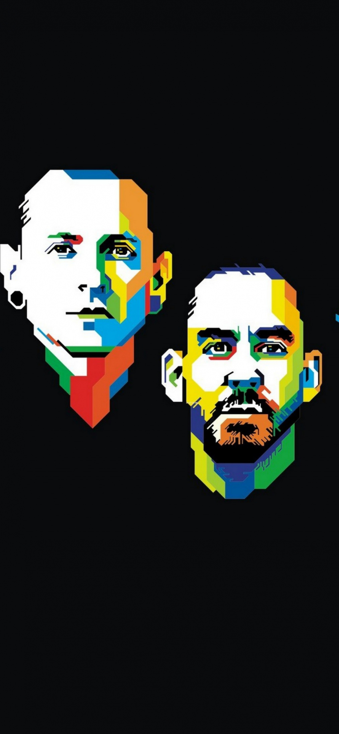 Linkin Park, American rock, Digital art, iPhone wallpaper, 1130x2440 HD Phone
