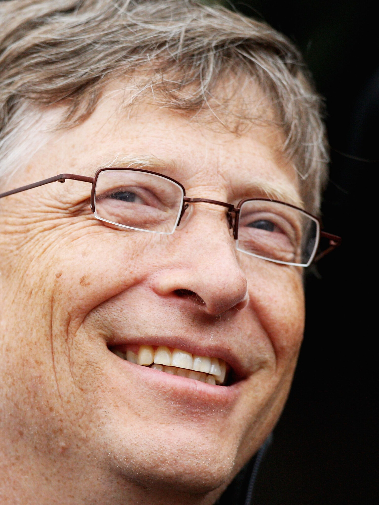 Bill Gates, Face wallpaper, Captivating image, Unique background, 1540x2050 HD Handy