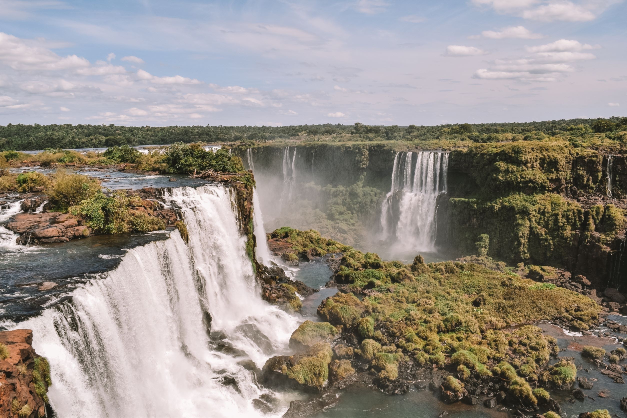 Iguazu National Park, Brazilian side visit, Natural wonder, Waterfall experience, 2510x1680 HD Desktop