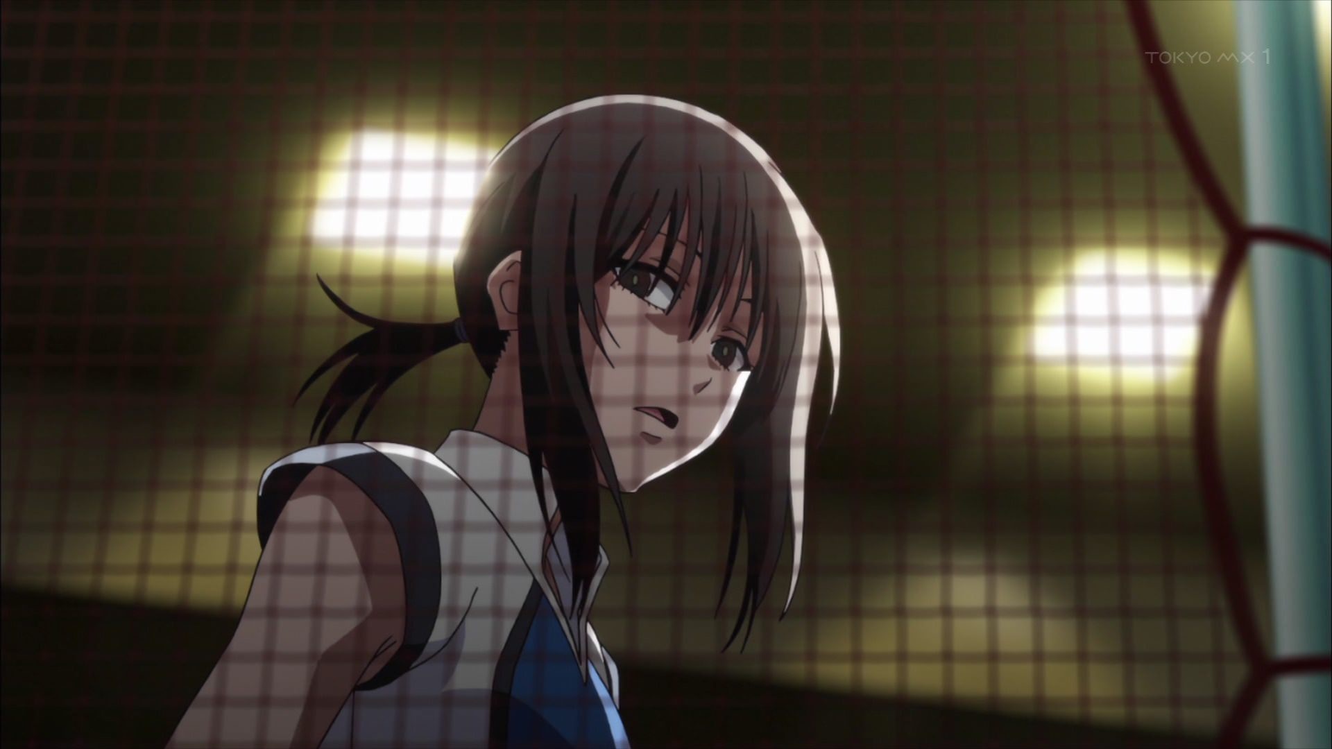 Hanebado! (Anime): Animation, Episode 8, Girl experienced in badminton. 1920x1080 Full HD Background.