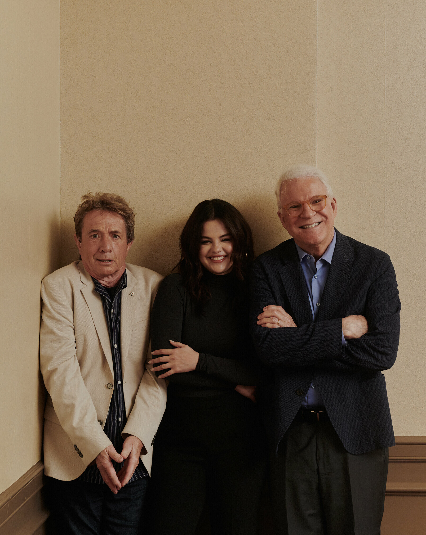 Only Murders in the Building: Steve Martin, Selena Gomez and Martin Short, Hulu series. 1800x2260 HD Wallpaper.