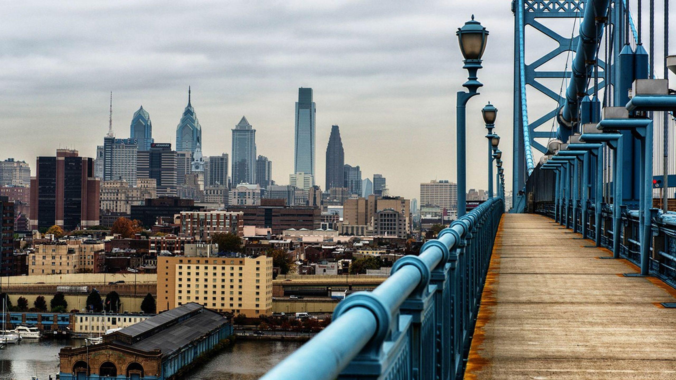 Philadelphia Skyline, HD wallpapers, Cityscapes, Beautiful city, 2560x1440 HD Desktop