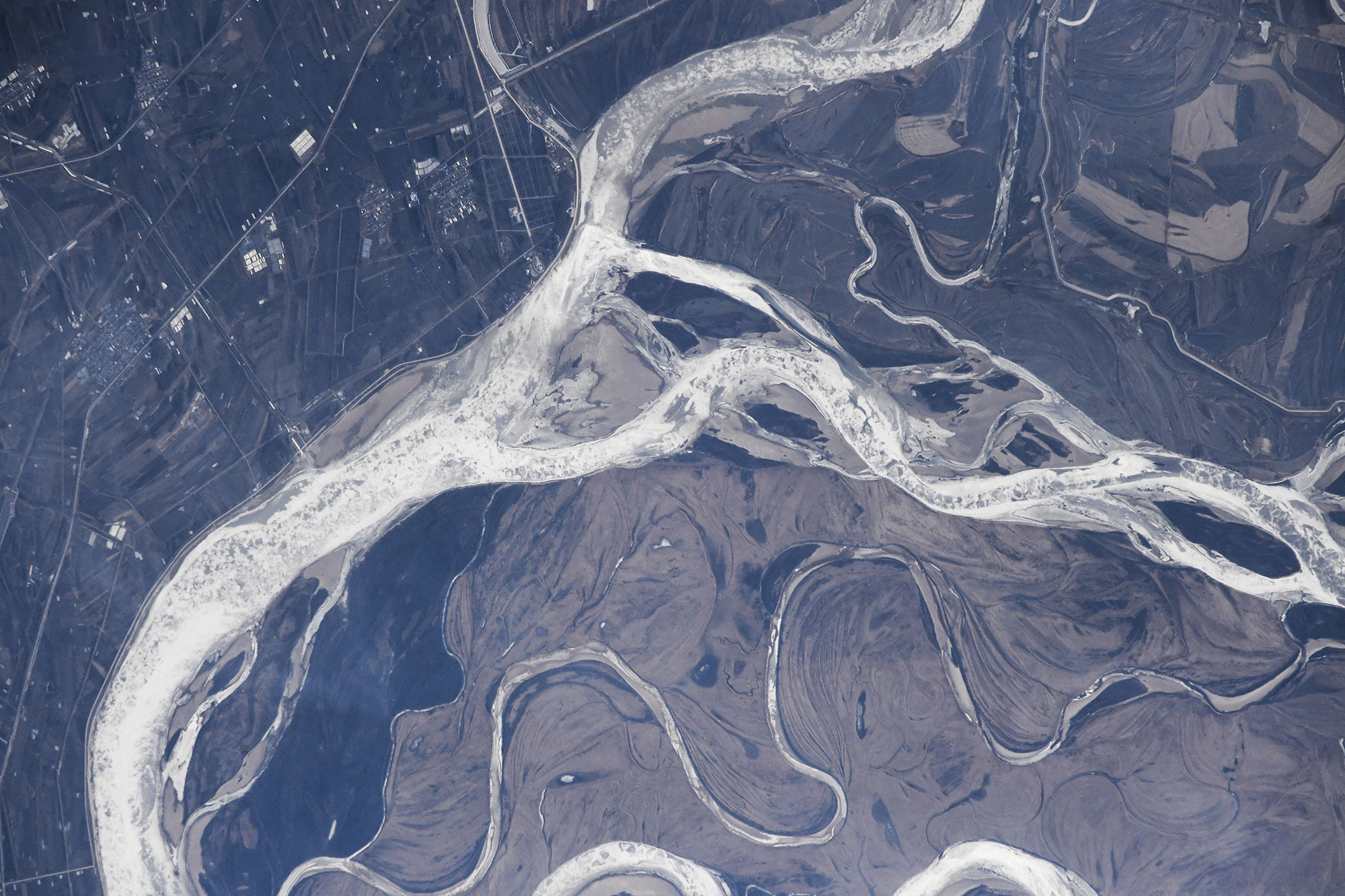 Amur River, Far East, East Asia, Cosmonaut photo, 2000x1340 HD Desktop