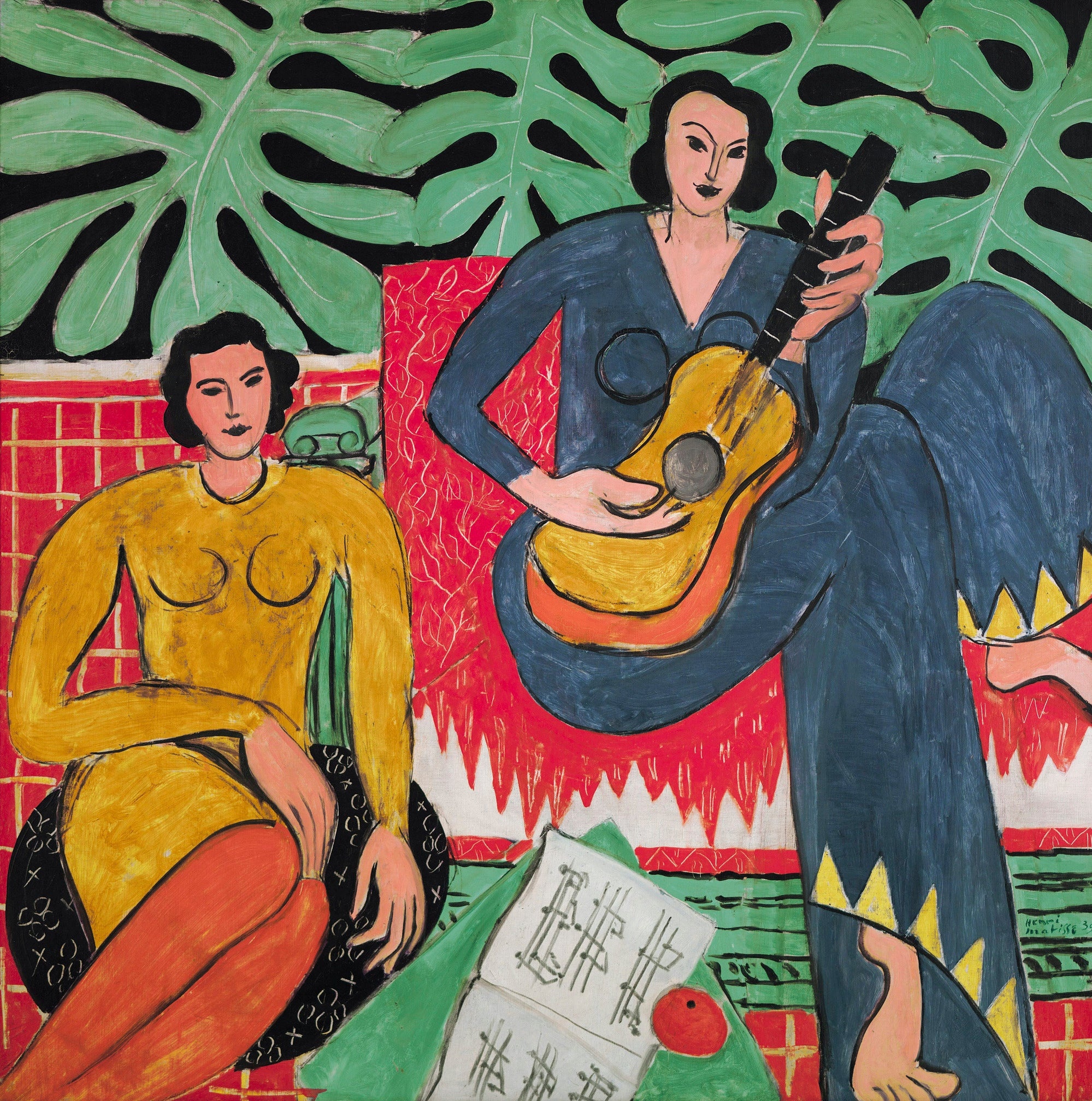 Music, Henri Matisse Wallpaper, 2000x2020 HD Handy