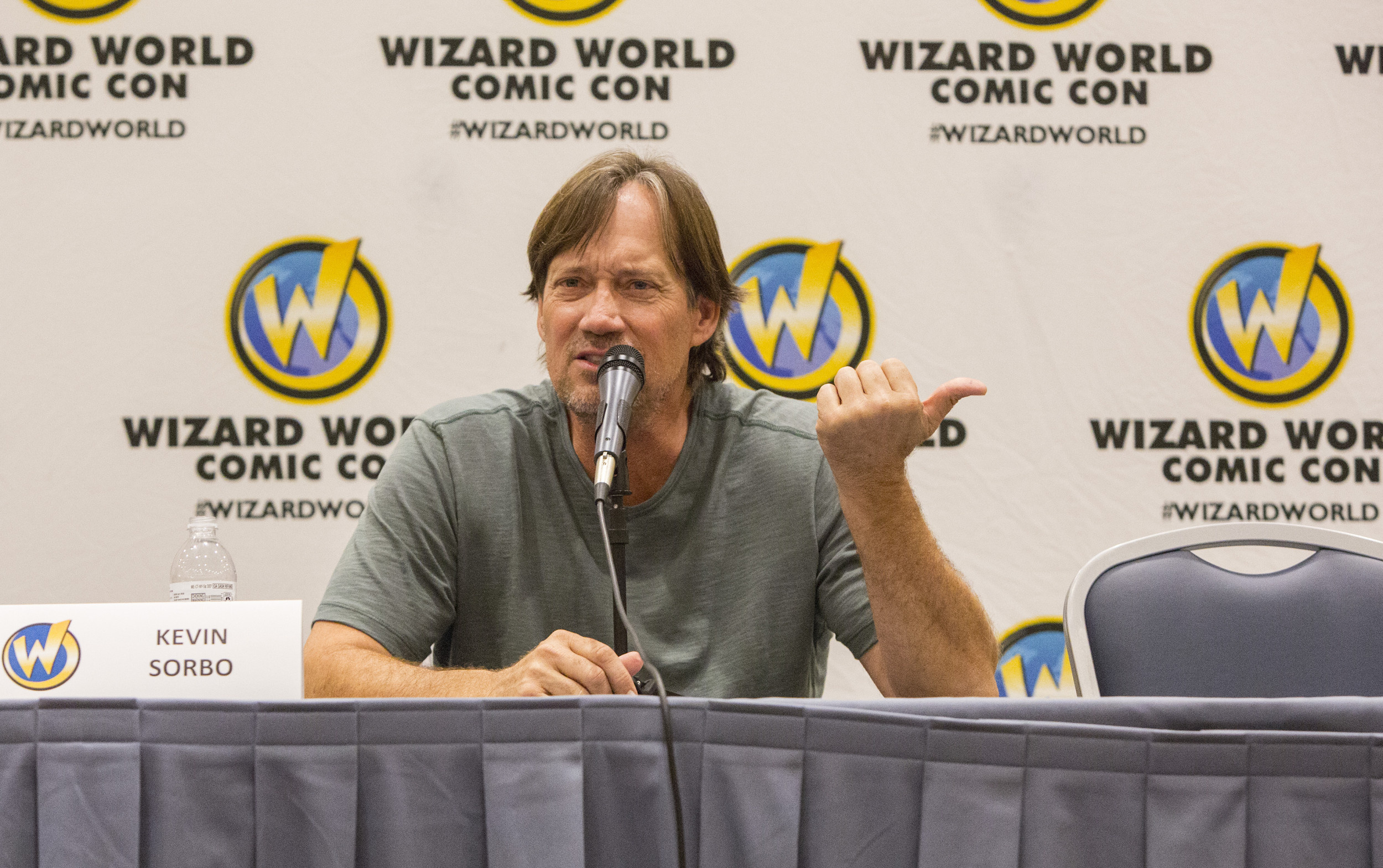 Kevin Sorbo: Wizard World Chicago Comic-Con, August 27, 2017, Spokesman. 2500x1570 HD Background.