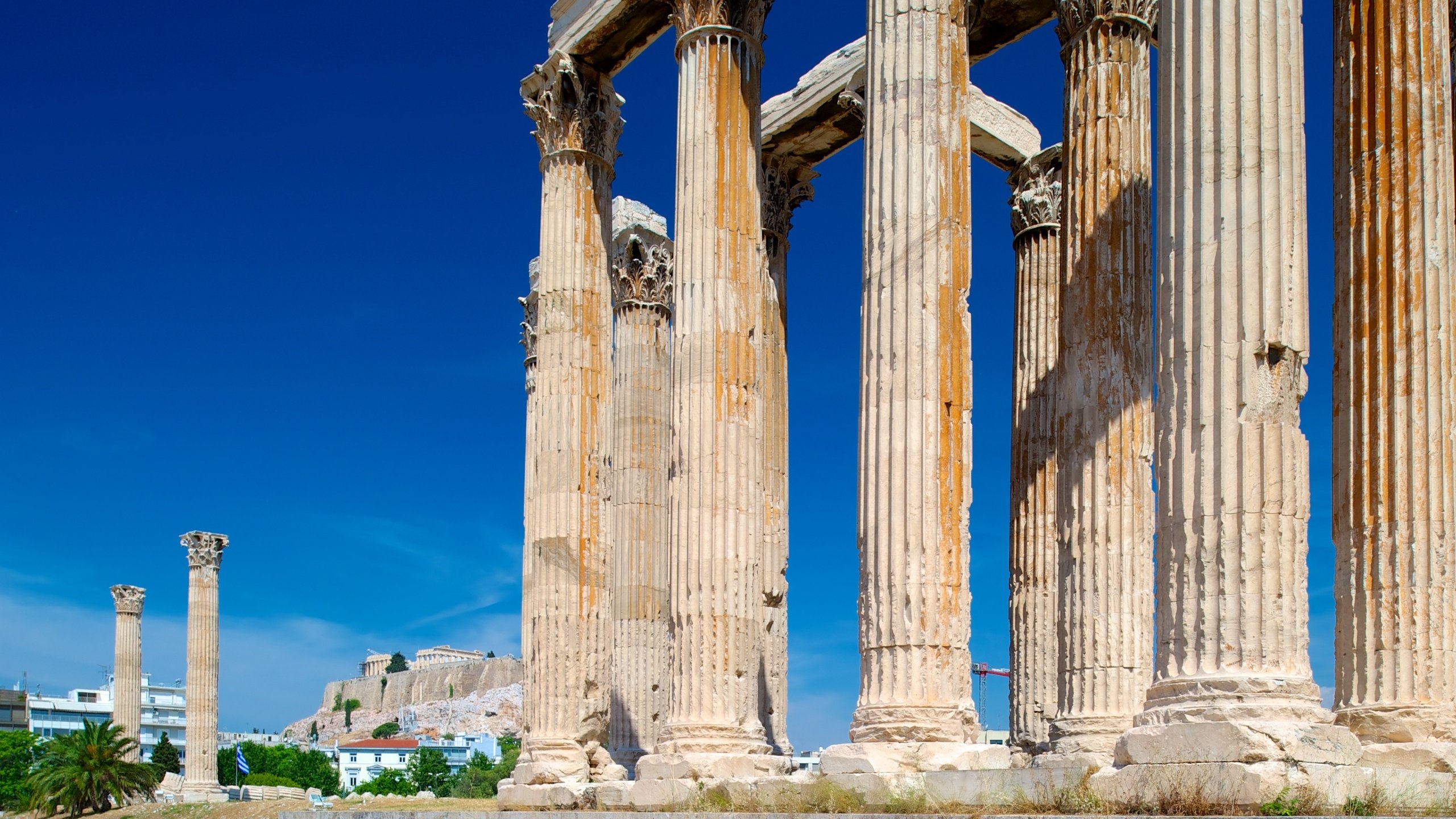 Греческая без слов. Храм Зевса олимпийского в Афинах. Афины достопримечательности храм Зевса.